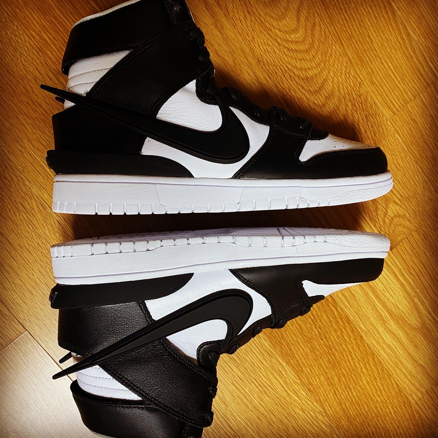 Nike x Ambush Dunk High Black 착용 스타일