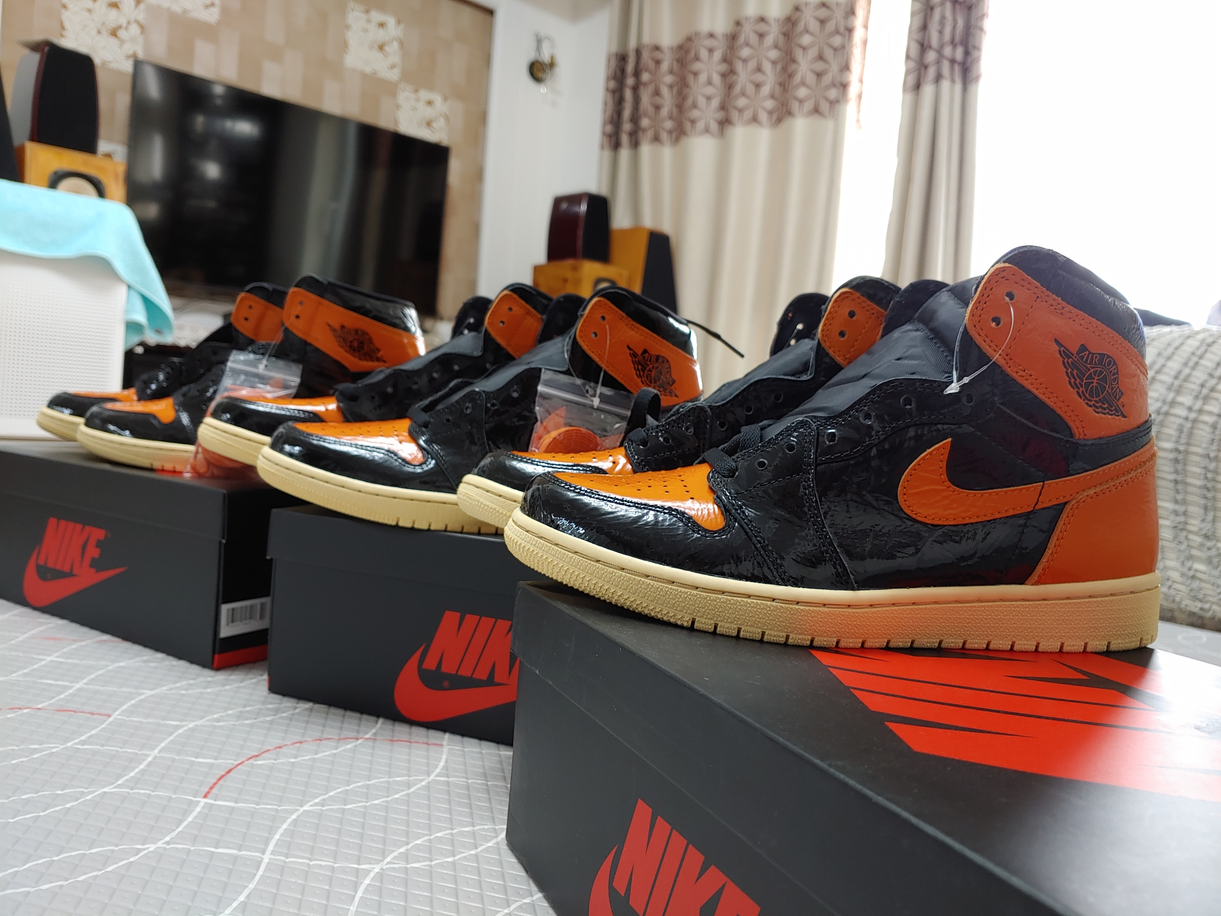 Jordan 1 Retro High Shattered Backboard 3.0 착용 스타일
