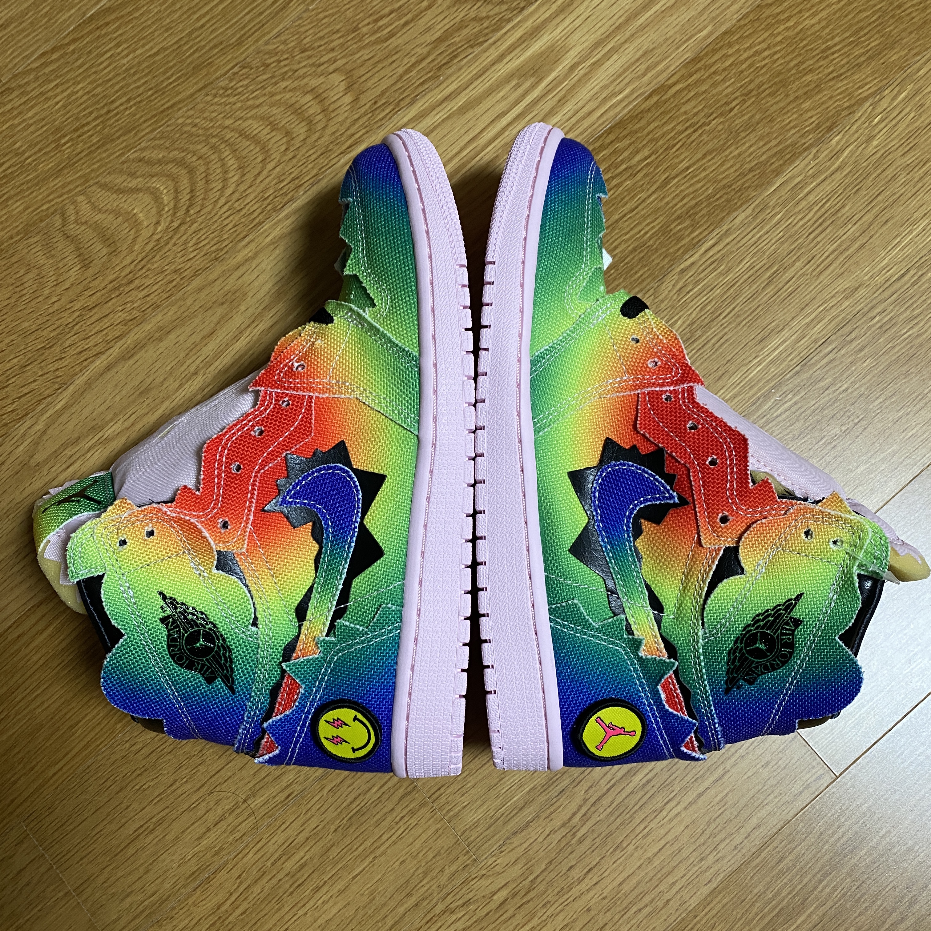 Jordan 1 x J Balvin Retro High OG 착용 스타일