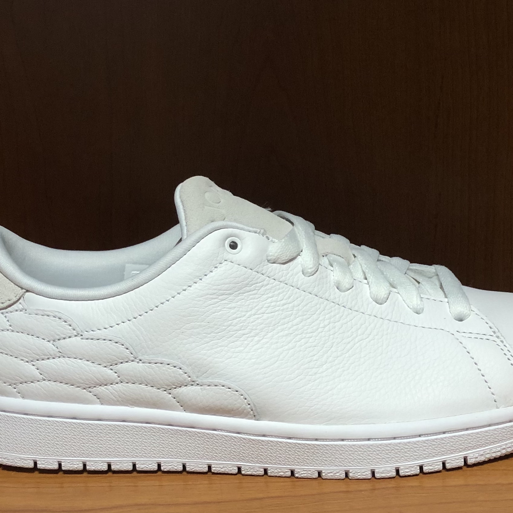 Jordan 1 Centre Court White On White 착용 스타일 - 2