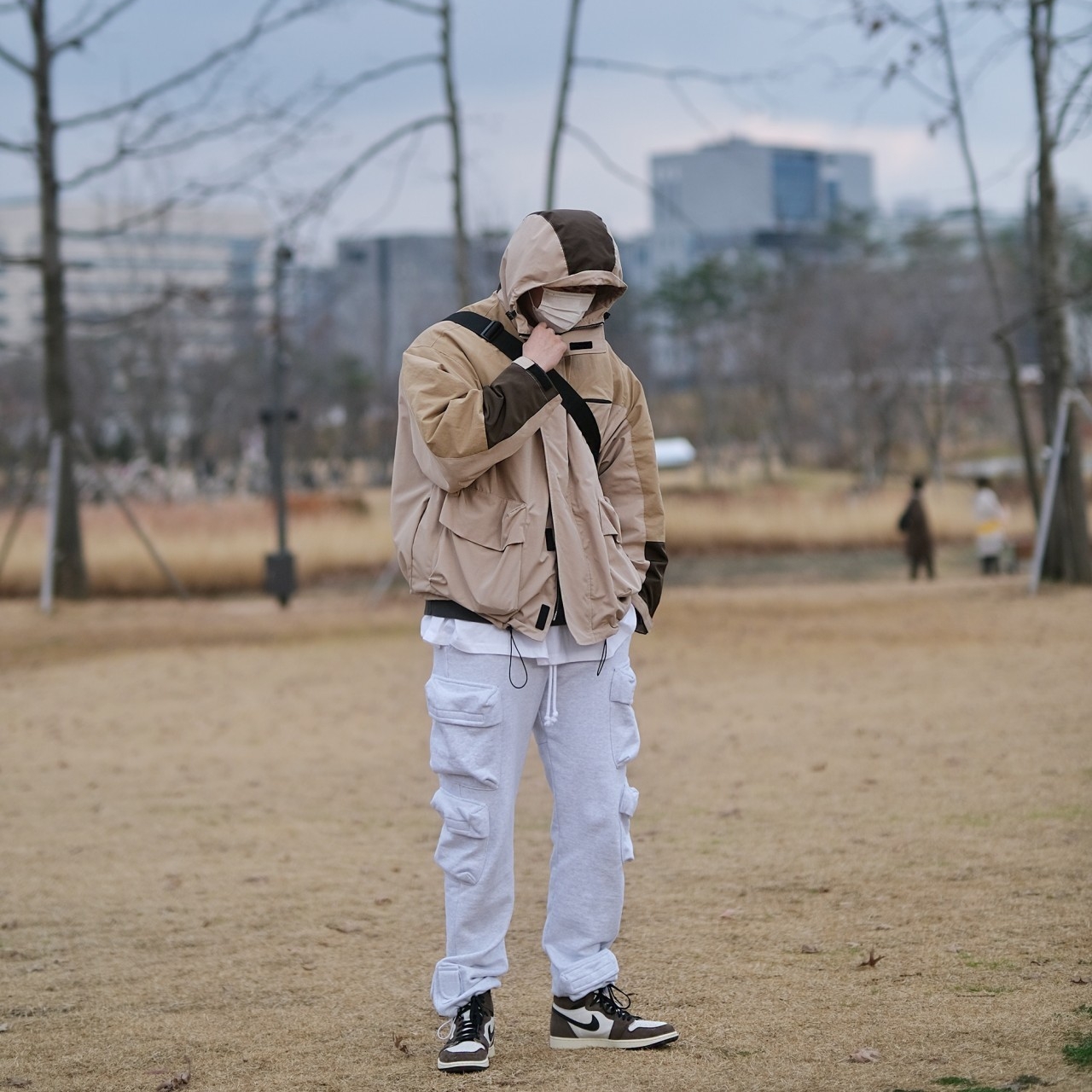 Jordan 1 x Travis Scott Retro High OG SP Mocha 착용 스타일