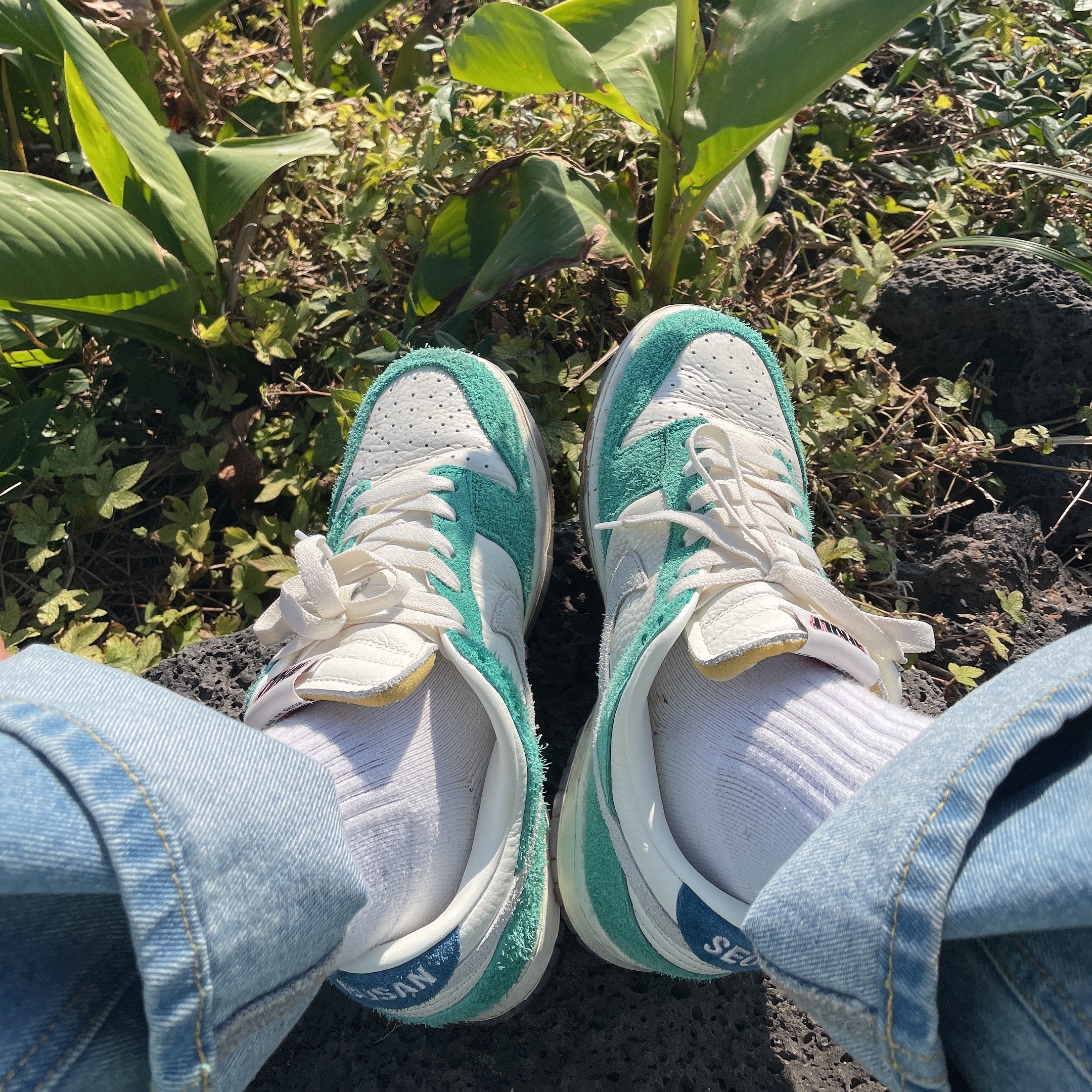 Nike x Kasina Dunk Low Road Sign - Kasina Exclusive 착용 스타일