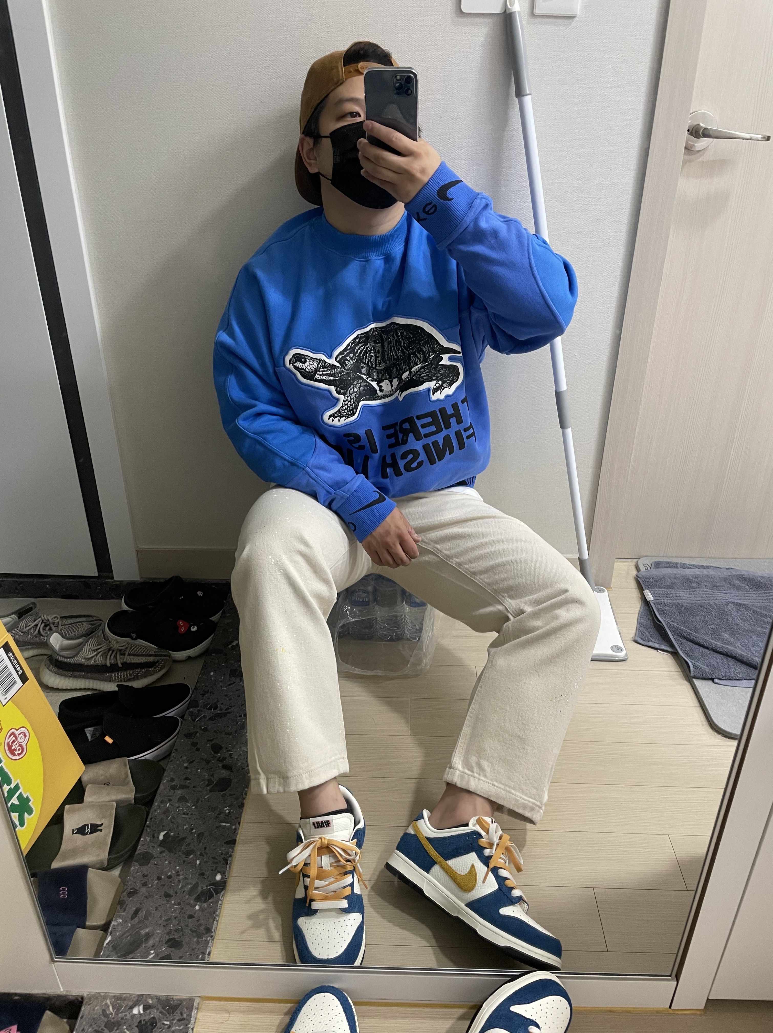 Nike x Kasina Dunk Low 80's Bus 착용 스타일