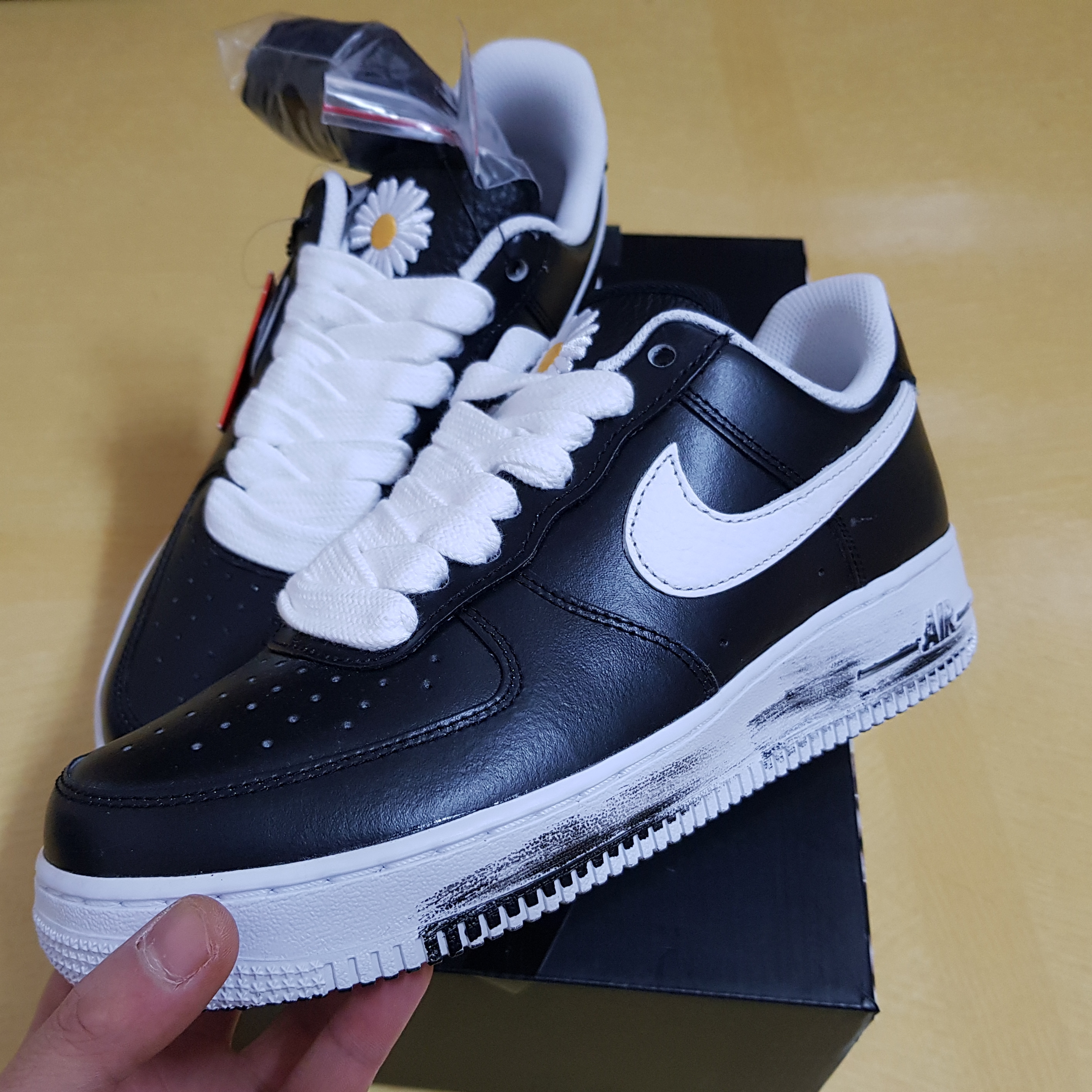 Nike x Peaceminusone Air Force 1 Low Para-Noise 착용 스타일 - 4