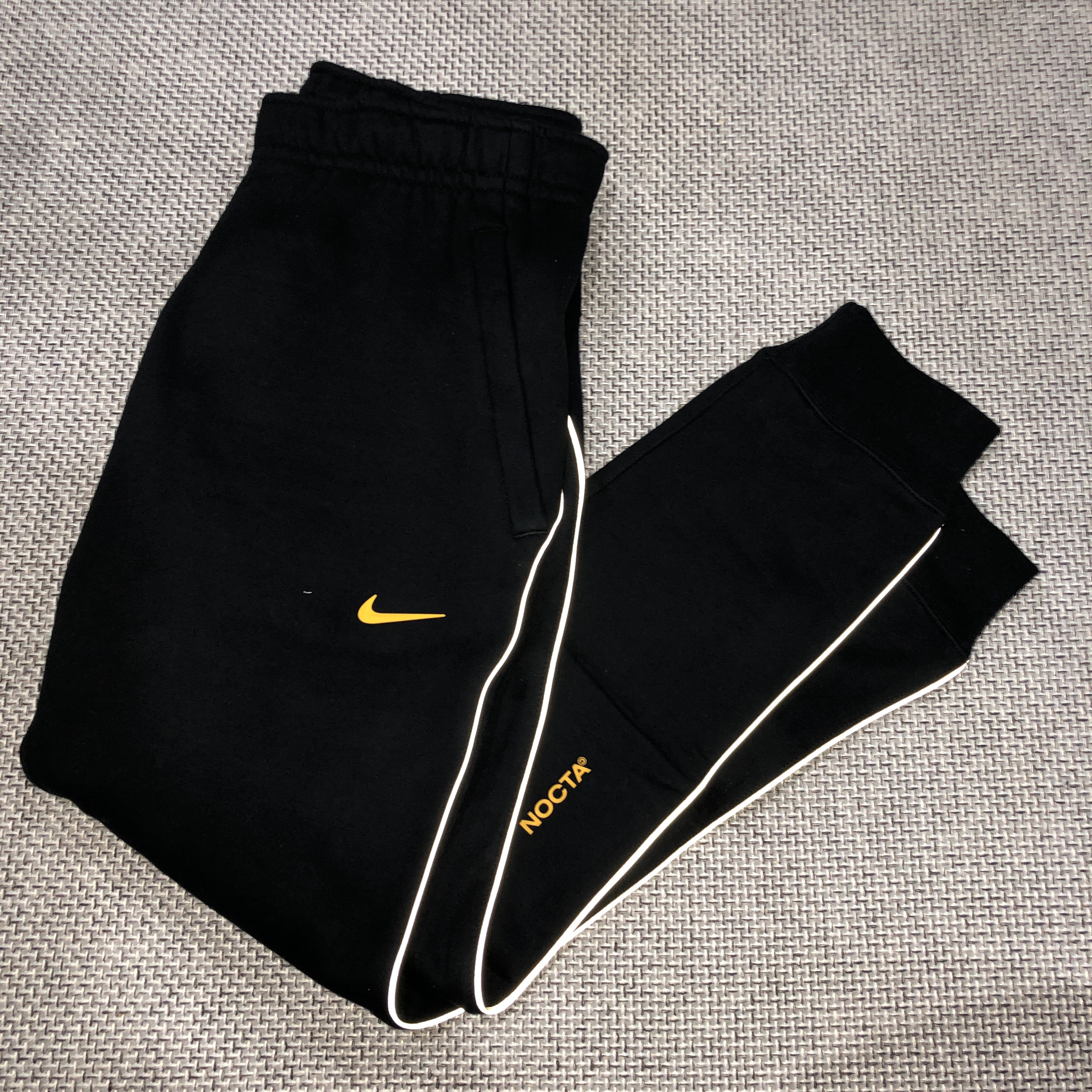 Nike x Drake Nocta Fleece Pants Black - Asia 착용 스타일