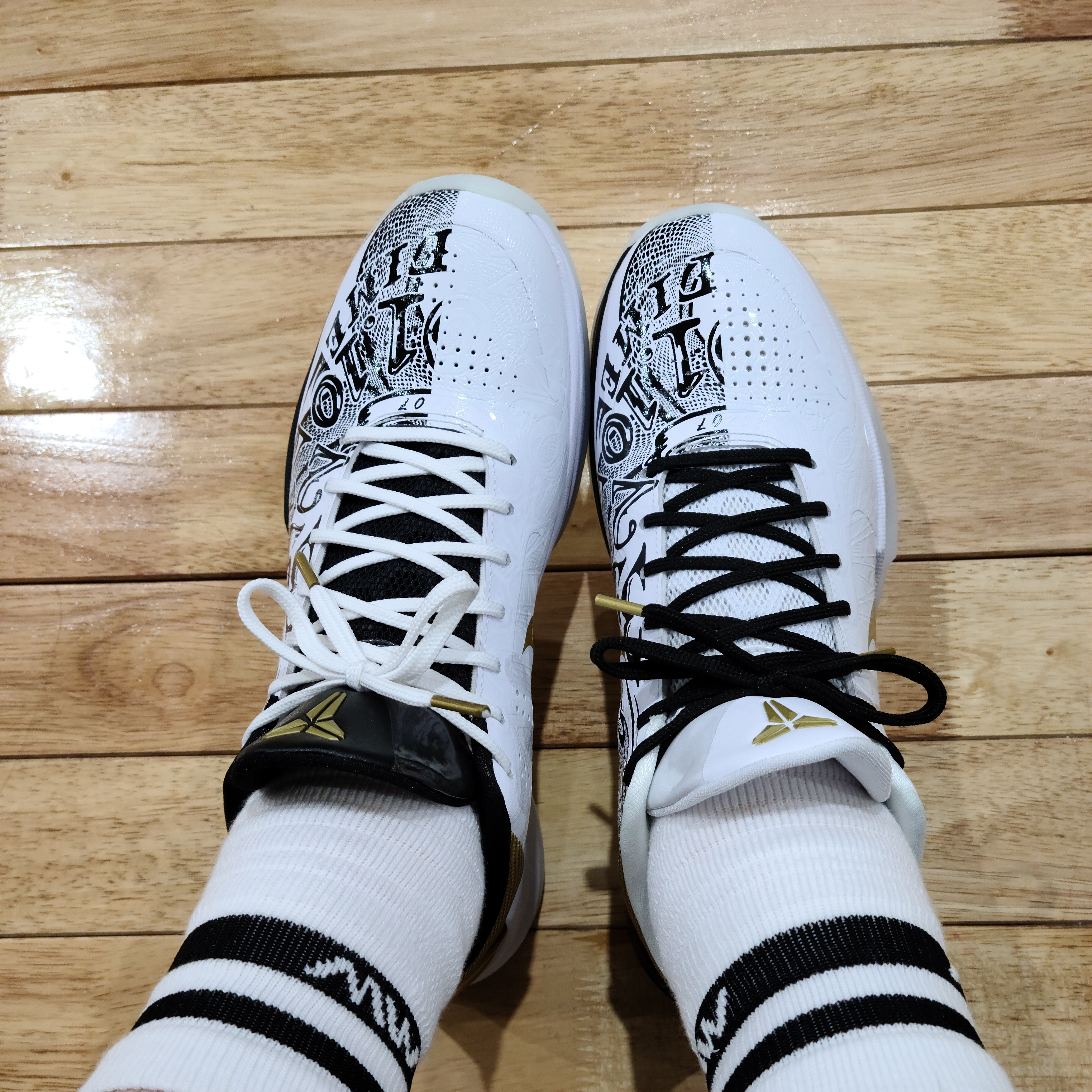 Nike Kobe 5 Protro Big Stage 착용 스타일 - 1