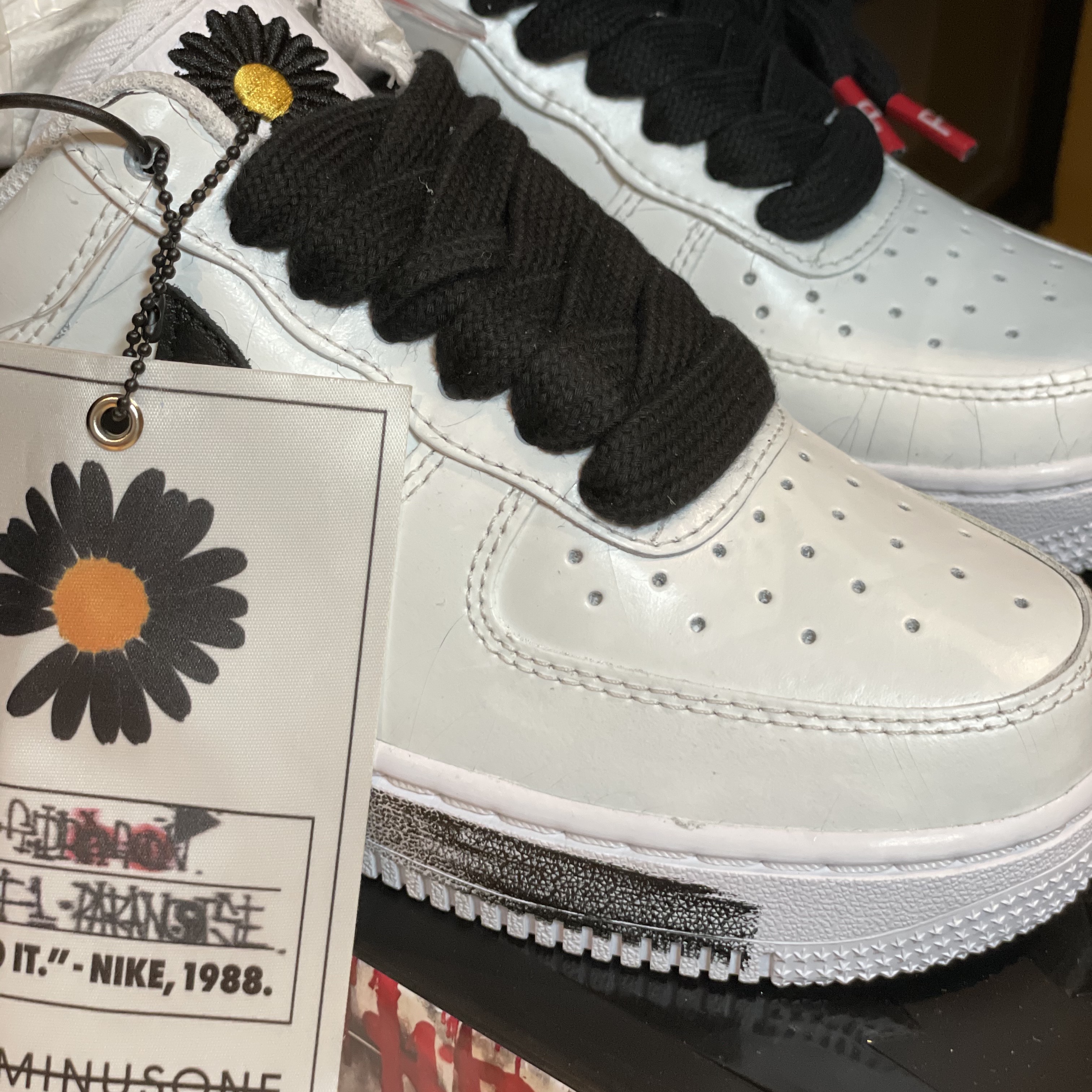 Nike x Peaceminusone Air Force 1 Low Para-Noise 2.0 착용 스타일