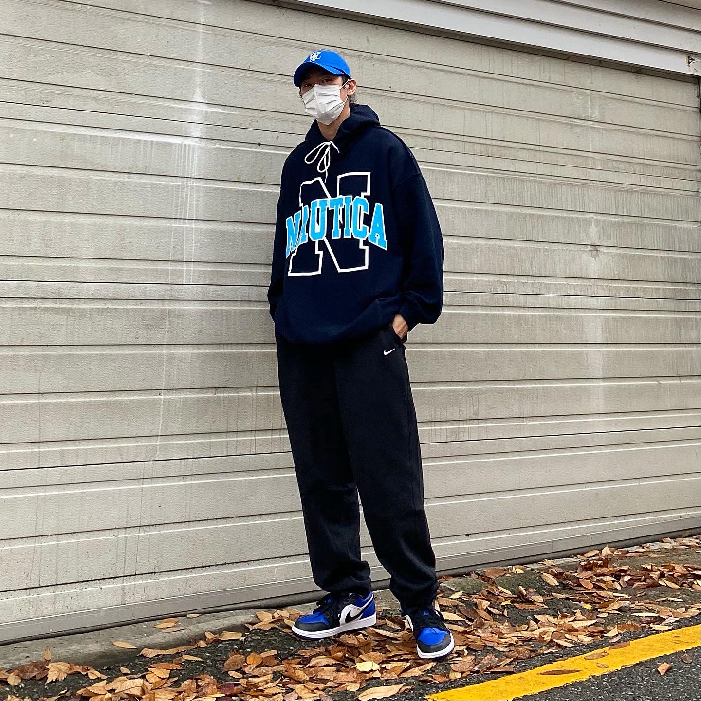Jordan 1 Low Royal Toe 착용 스타일 - 2