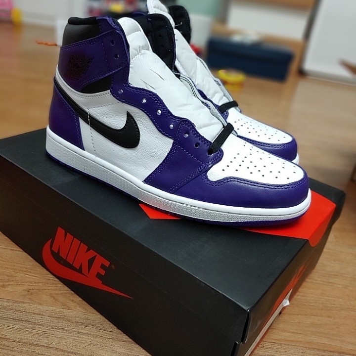 Jordan 1 Retro High OG Court Purple 2020 착용 스타일