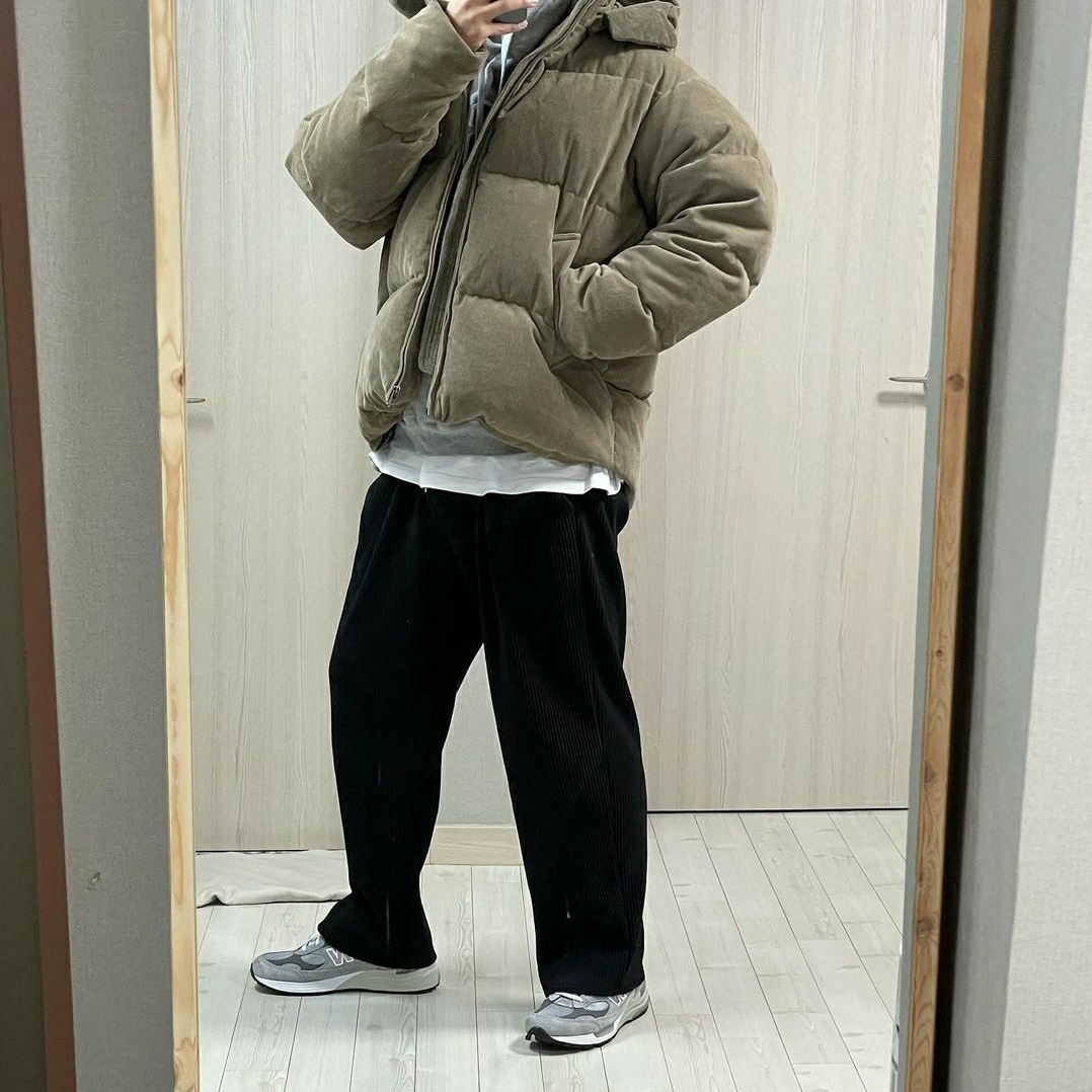 New Balance 992 Made in USA Grey - D Standard 착용 스타일