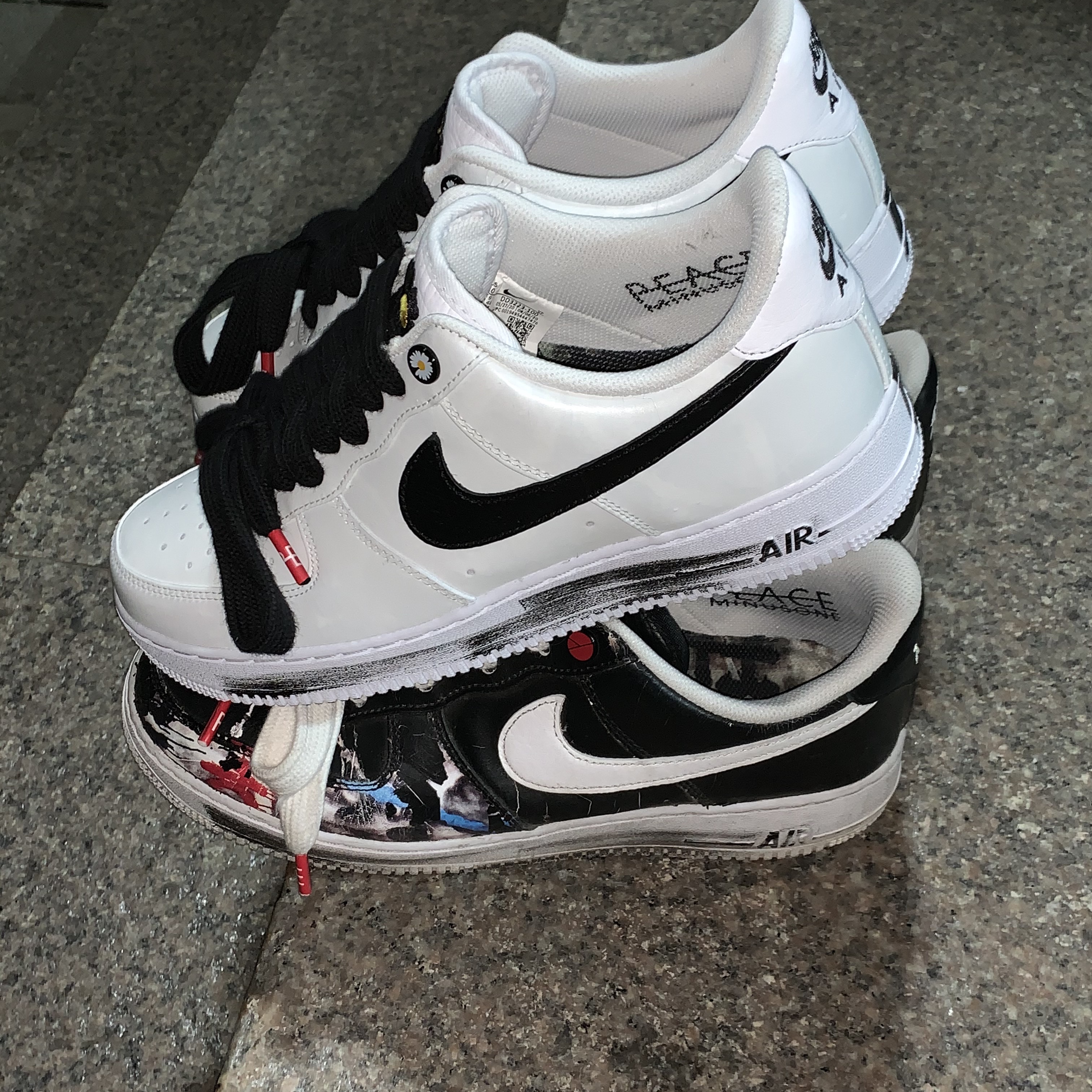 Nike x Peaceminusone Air Force 1 Low Para-Noise 2.0, Nike x Peaceminusone Air Force 1 Low Para-Noise 착용 스타일 - 1