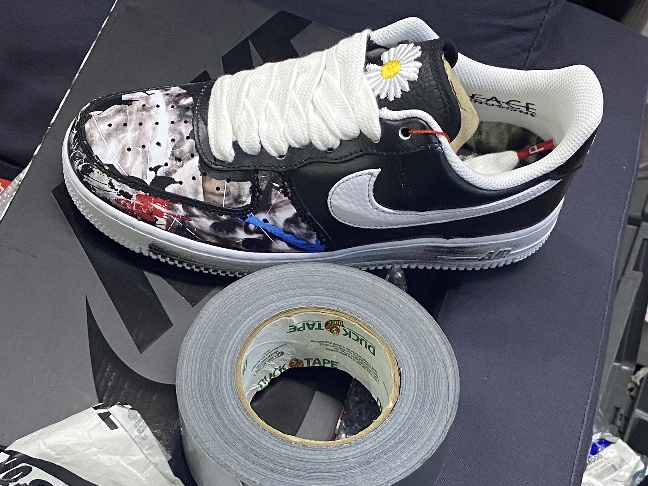 Nike x Peaceminusone Air Force 1 Low Para-Noise 착용 스타일 - 3