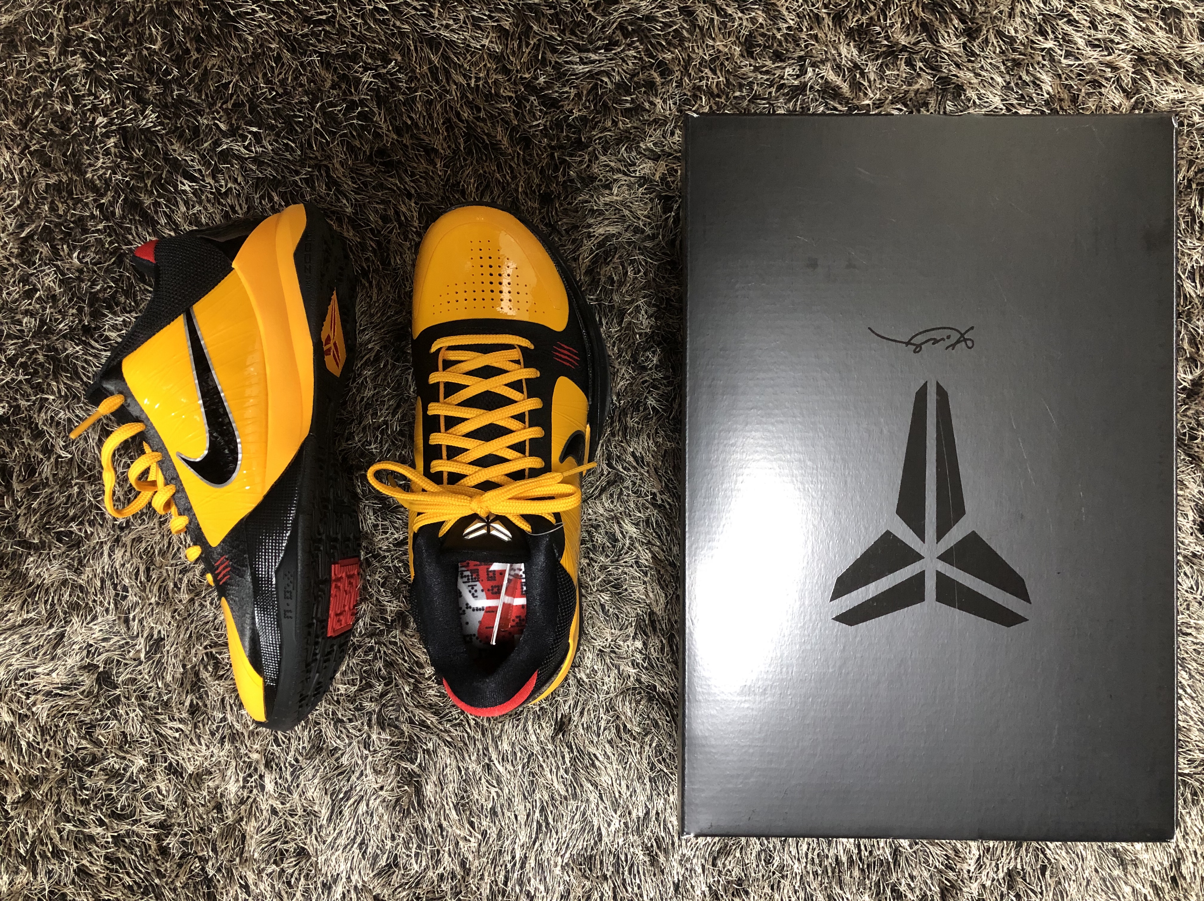 Nike Kobe 5 Protro Bruce Lee 착용 스타일