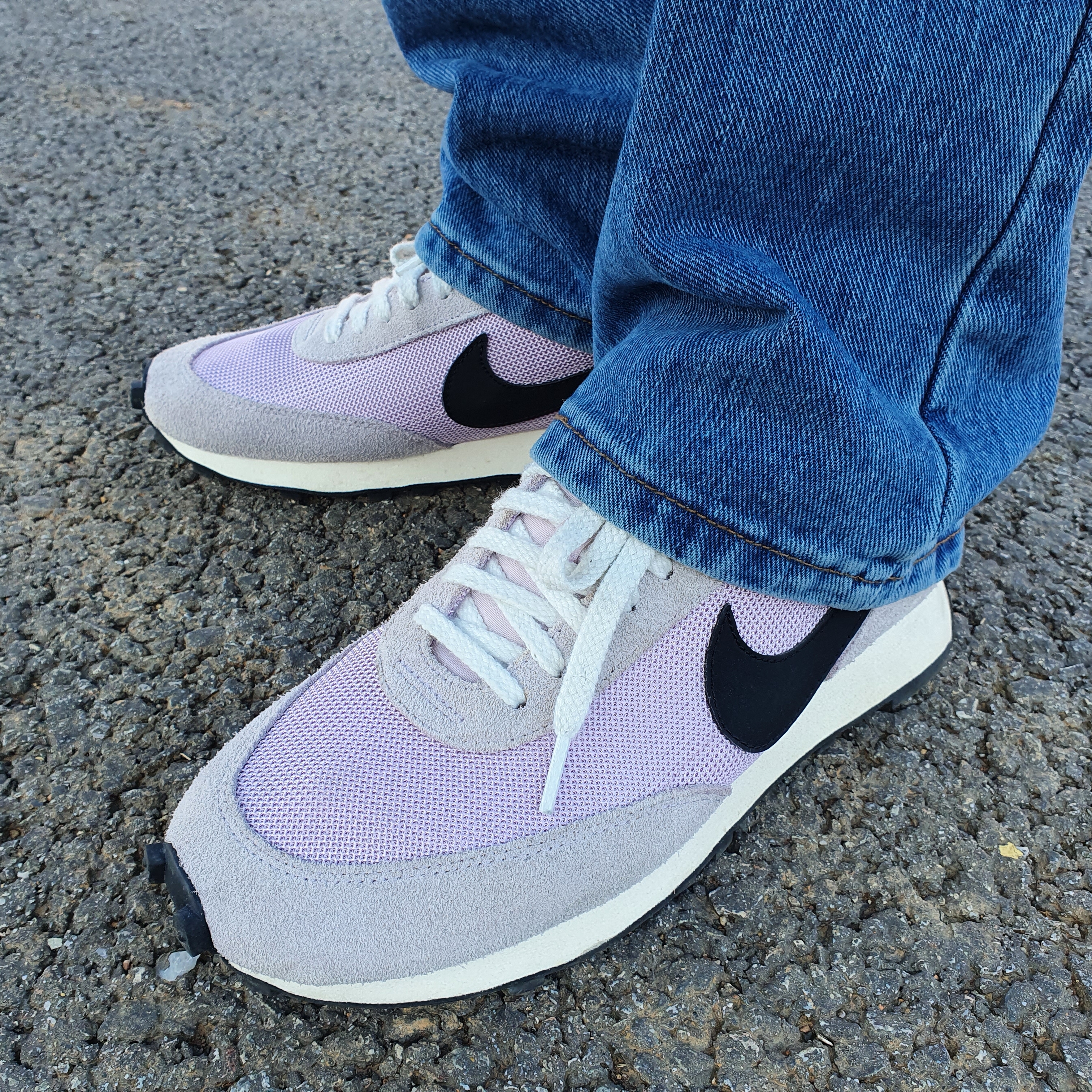 Nike Daybreak SP Lavender Mist 착용 스타일