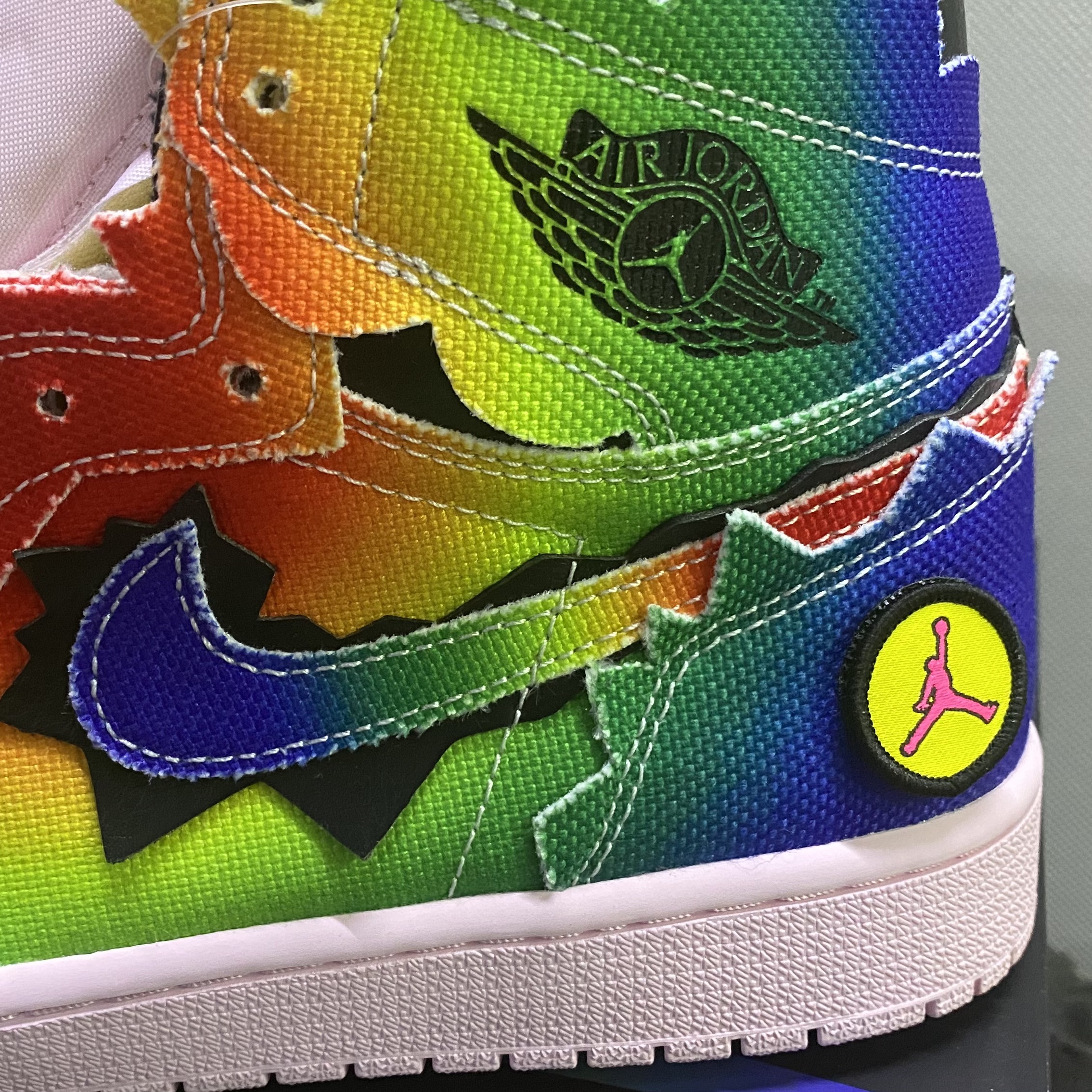 Jordan 1 x J Balvin Retro High OG 착용 스타일 - 4