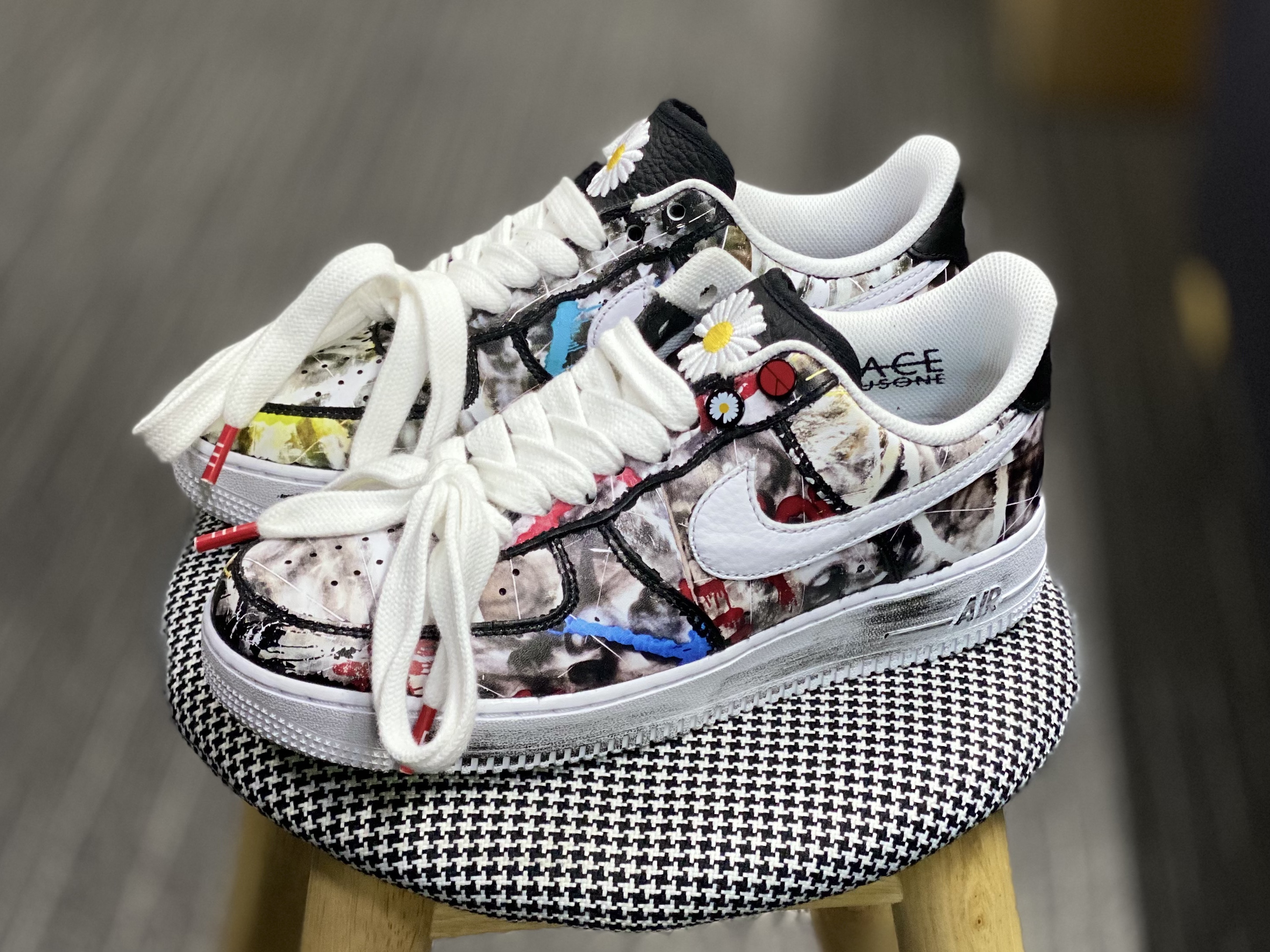 Nike x Peaceminusone Air Force 1 Low Para-Noise 착용 스타일 - 1