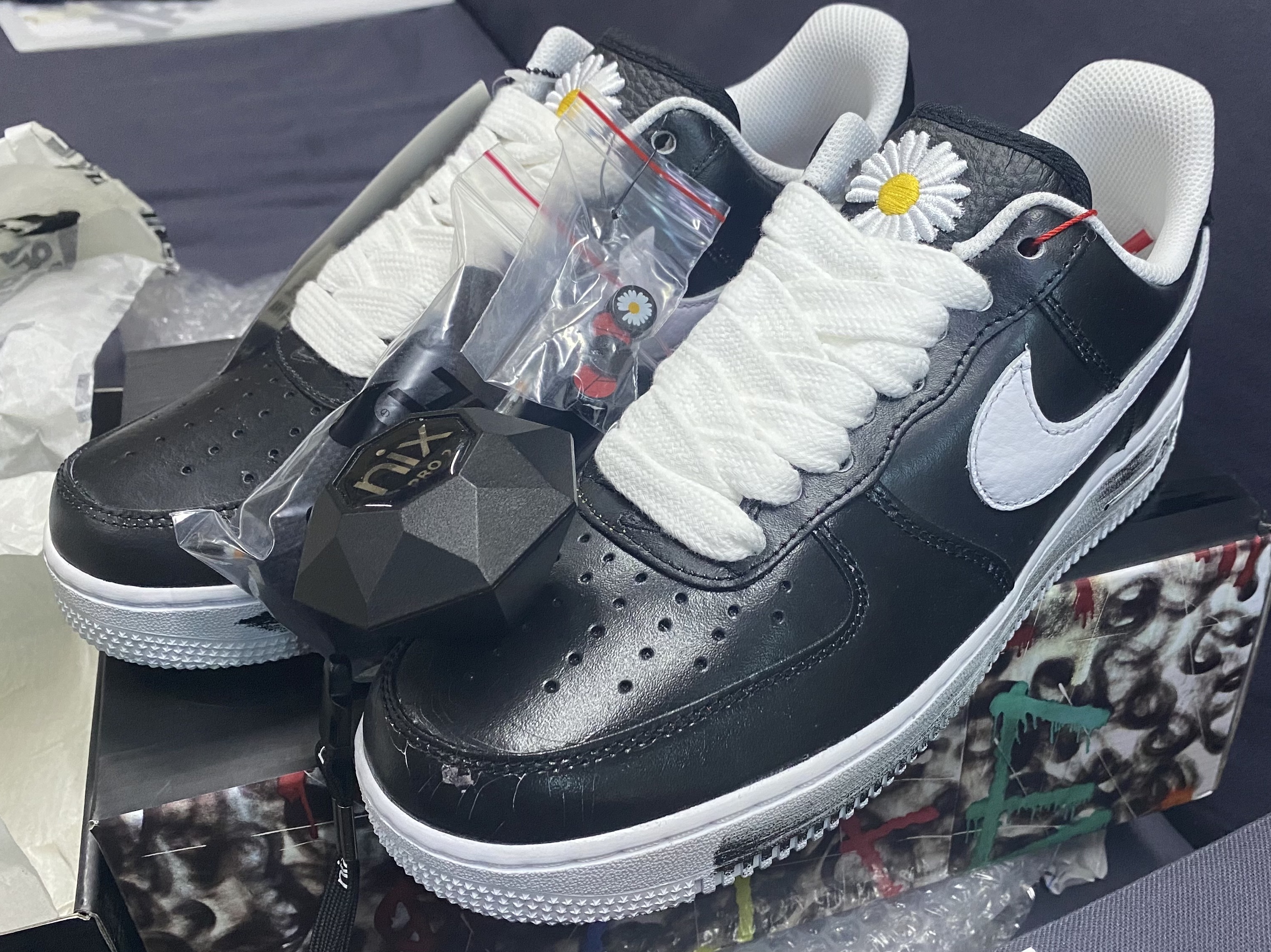Nike x Peaceminusone Air Force 1 Low Para-Noise 착용 스타일 - 2