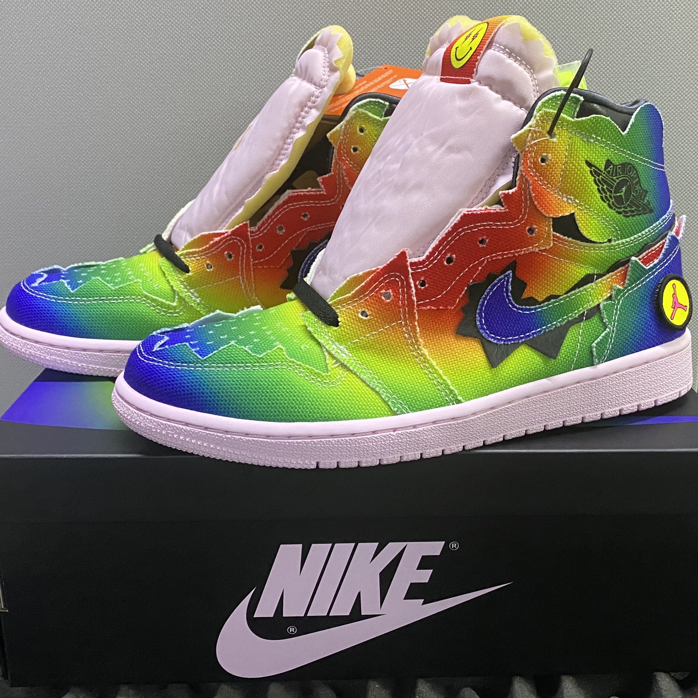 Jordan 1 x J Balvin Retro High OG 착용 스타일 - 1