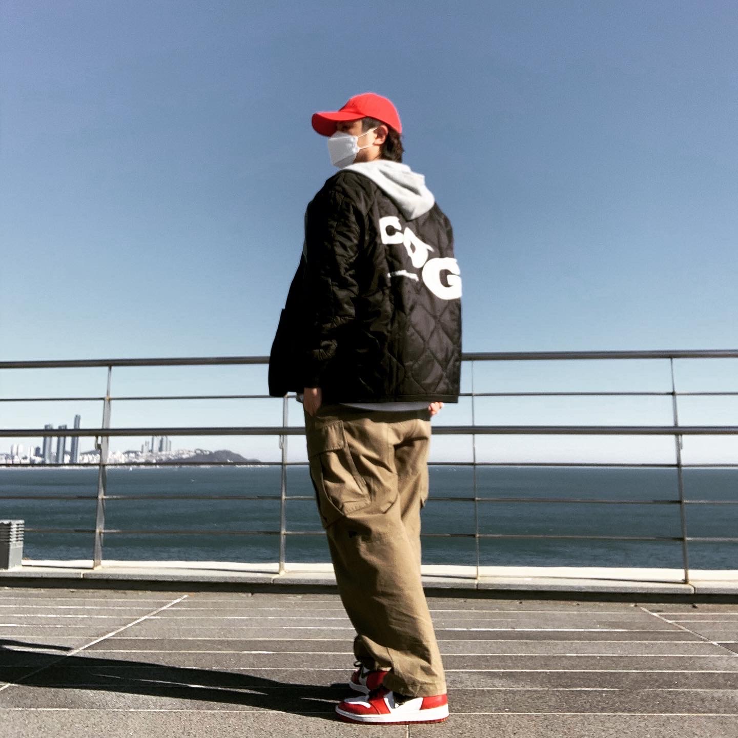 Jordan 1 Retro High OG Chicago 2015 착용 스타일 - 1