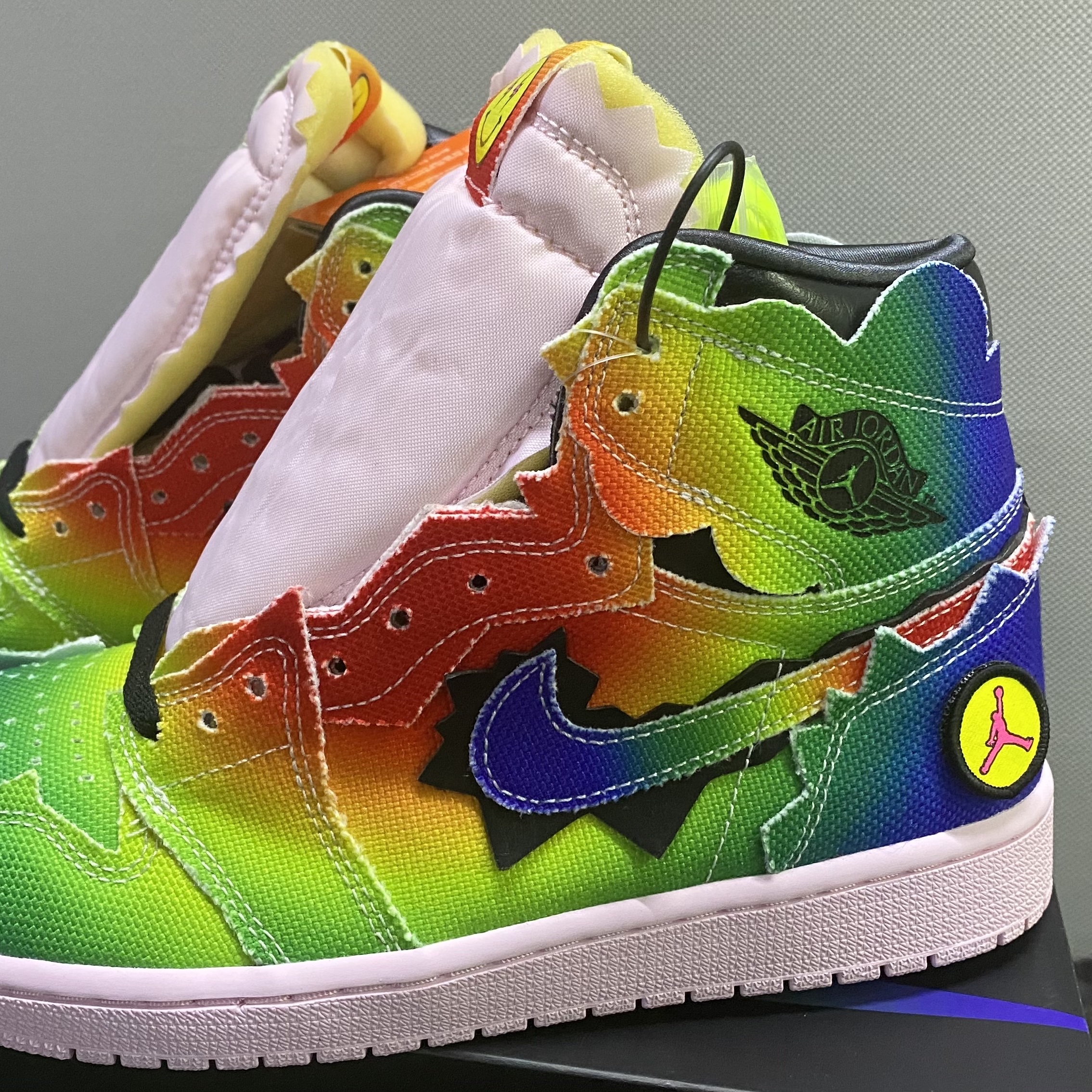 Jordan 1 x J Balvin Retro High OG 착용 스타일 - 3
