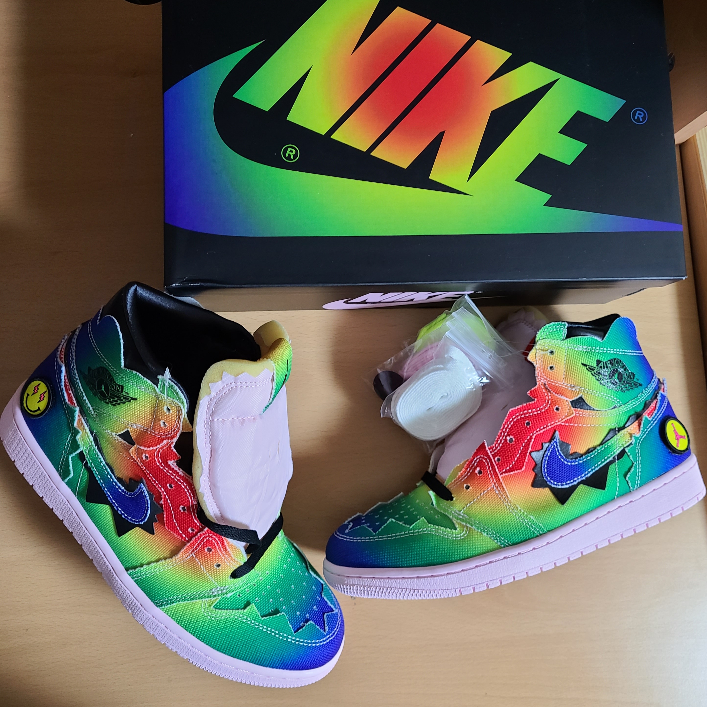 Jordan 1 x J Balvin Retro High OG 착용 스타일 - 3