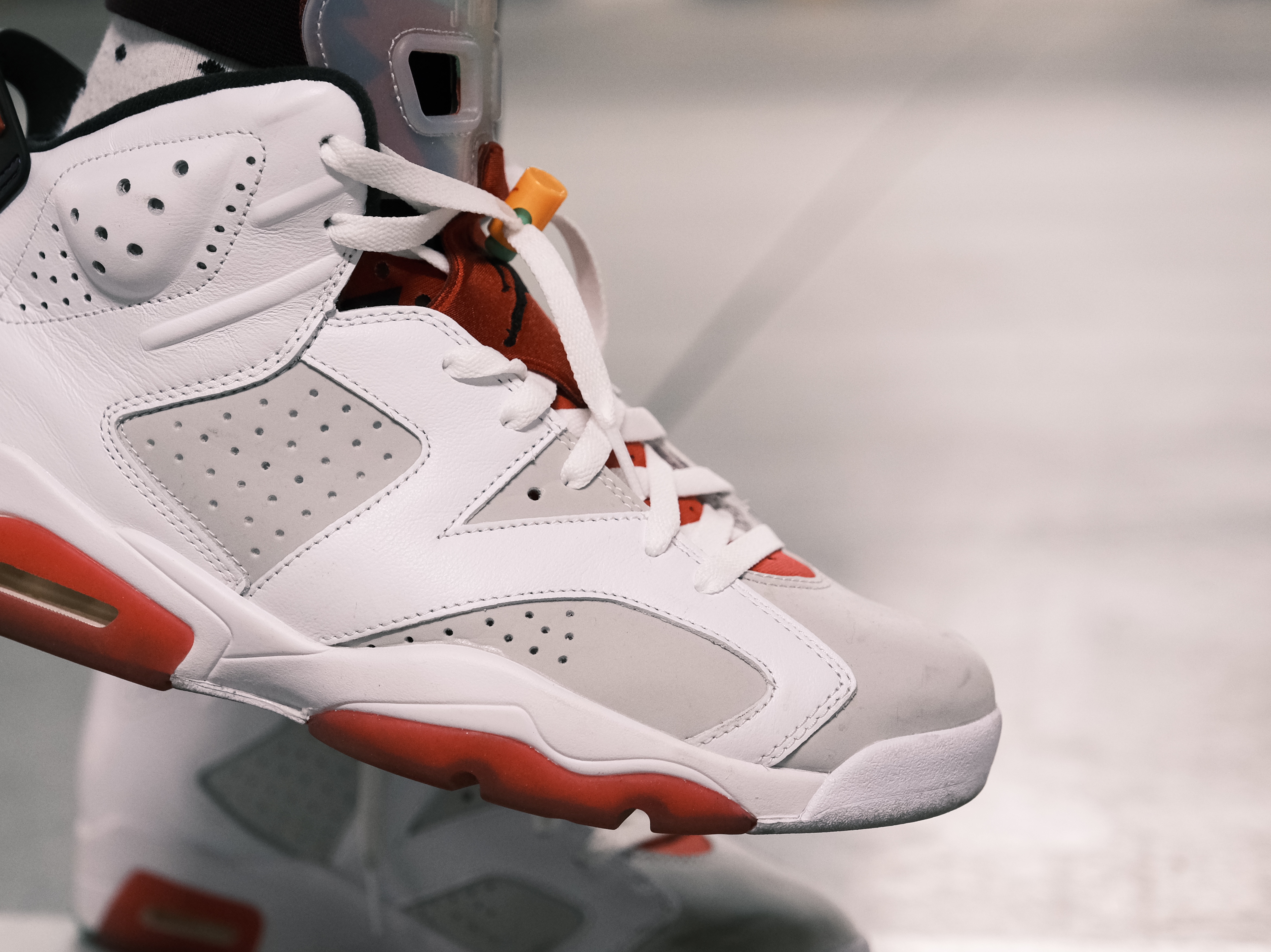 Jordan 6 Retro Hare 착용 스타일 - 4