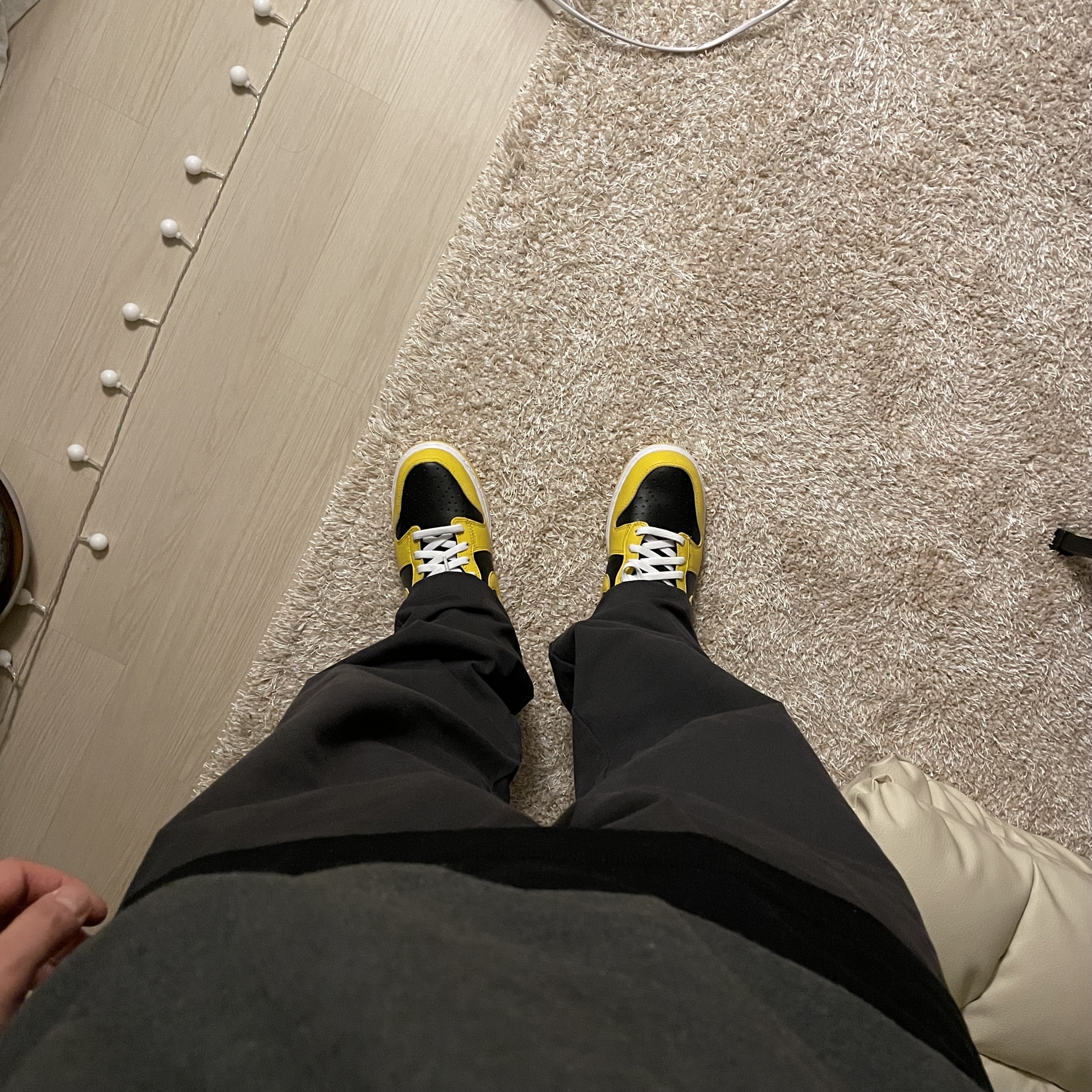Nike Dunk High SP Varsity Maize 착용 스타일 - 4