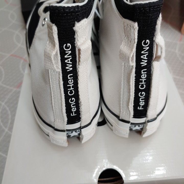 Converse x Feng Chen Wang Chuck 70 2-in-1 Natural Ivory Black 착용 스타일