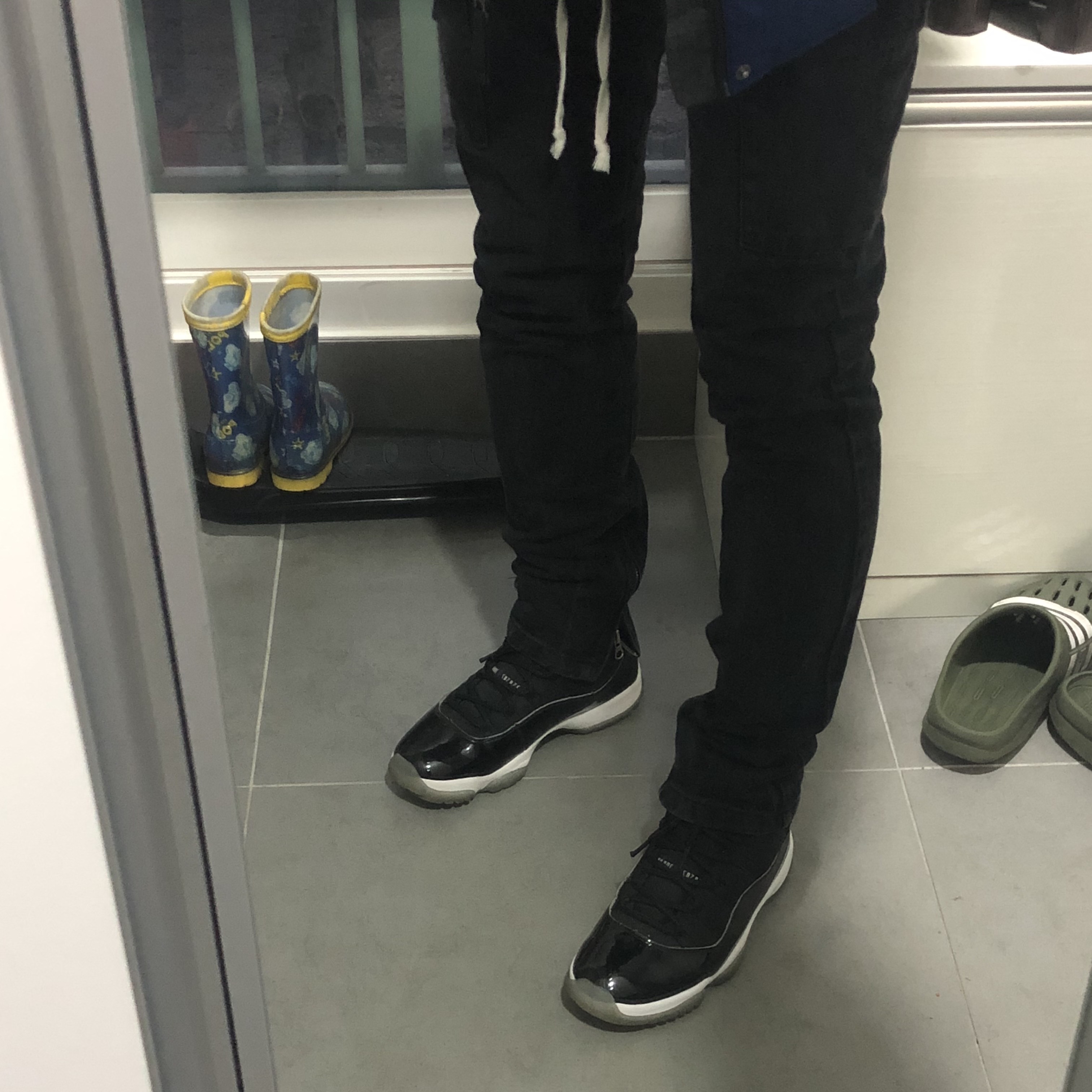 Jordan 11 Retro Space Jam 2016 착용 스타일 - 3