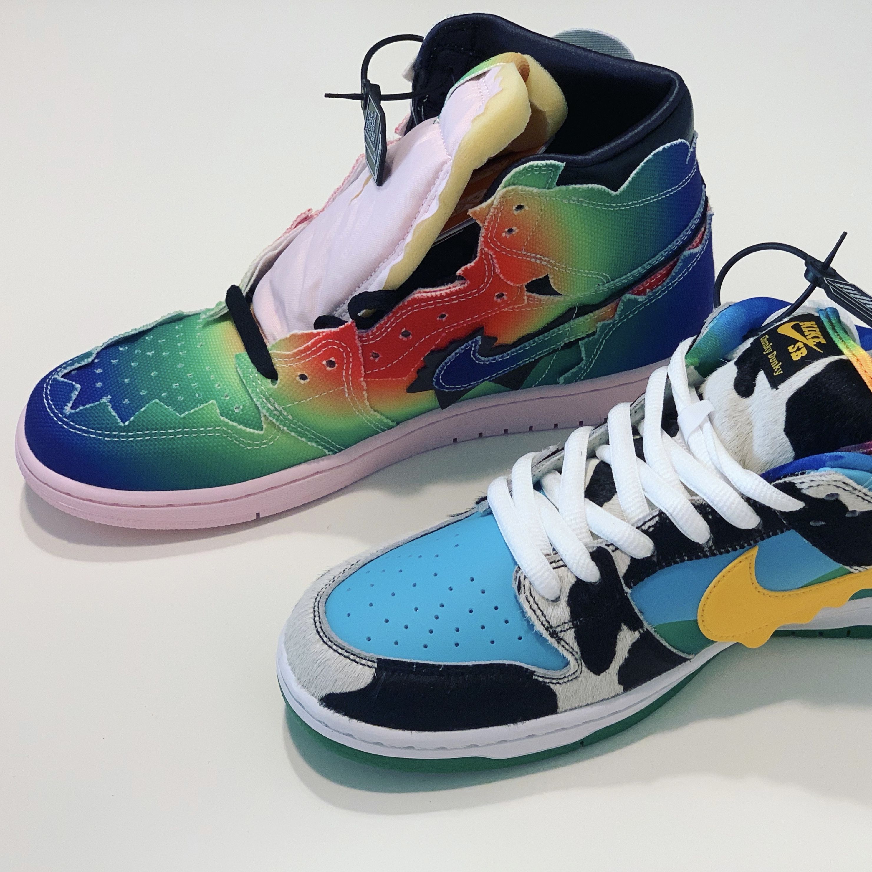 Nike x Ben & Jerry's SB Dunk Low Chunky Dunky 착용 스타일 - 3