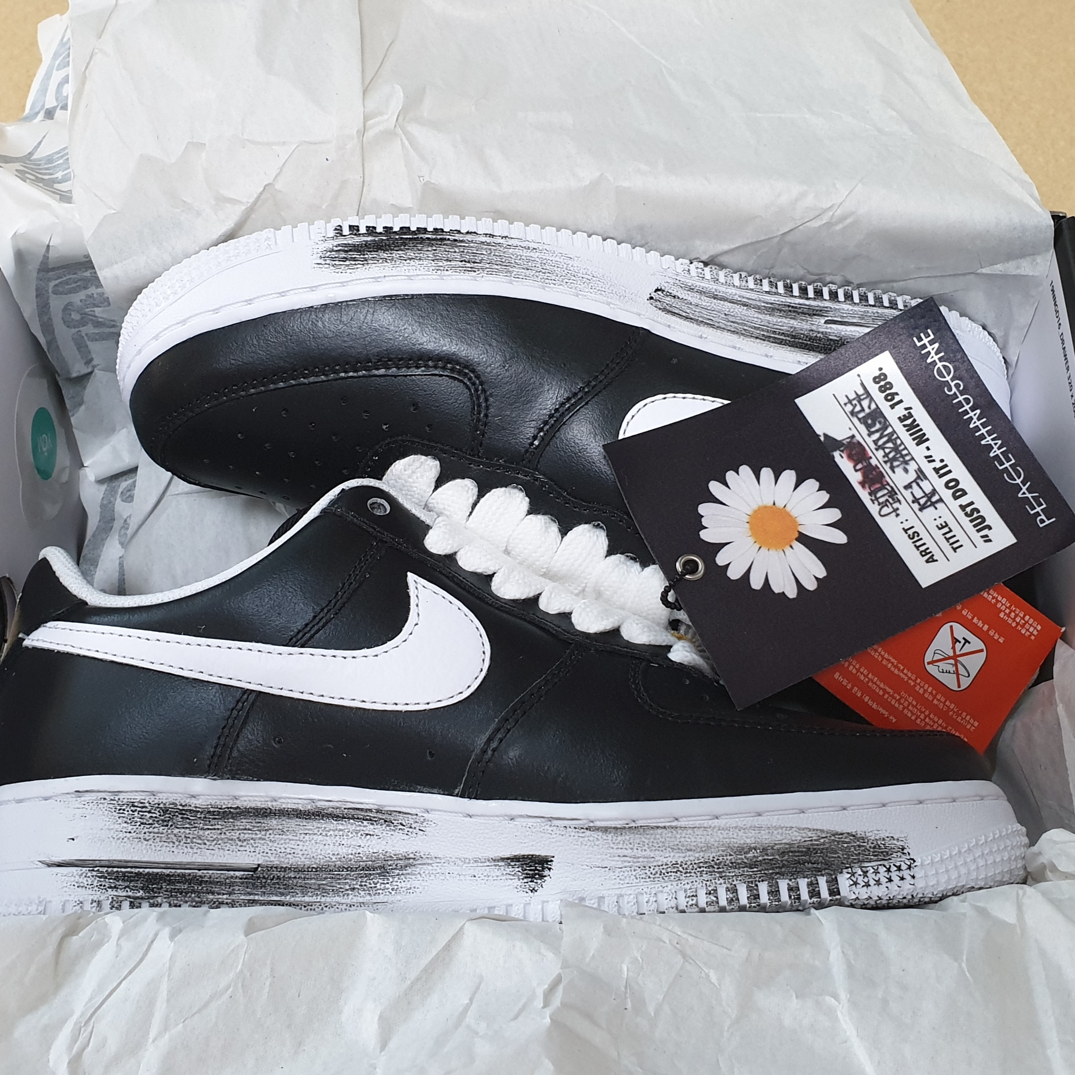 Nike x Peaceminusone Air Force 1 Low Para-Noise 착용 스타일 - 1