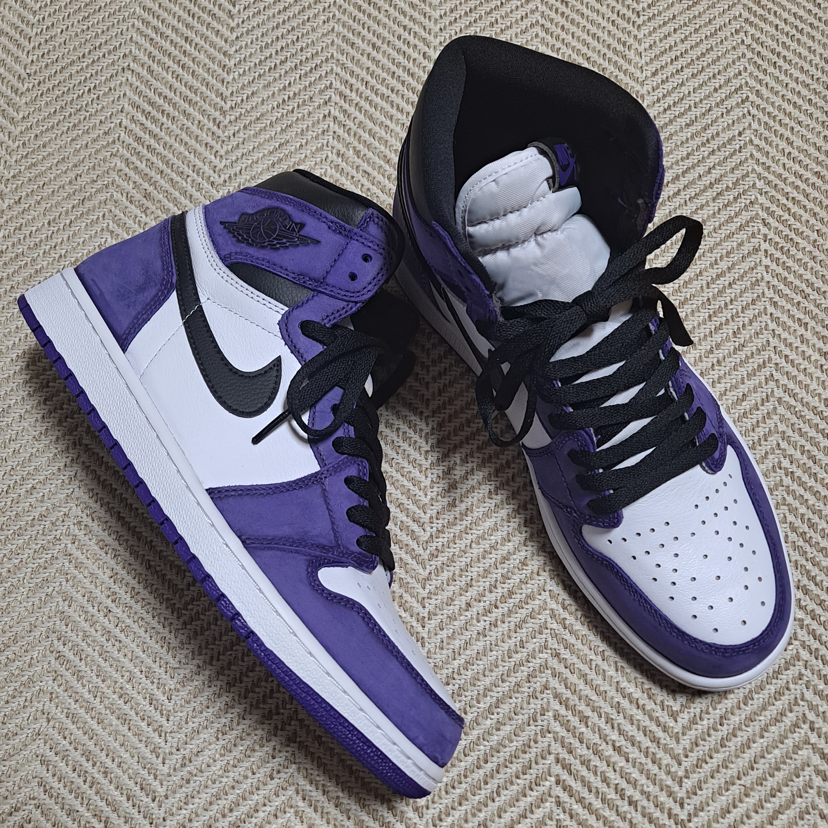 Jordan 1 Retro High OG Court Purple 2020 착용 스타일