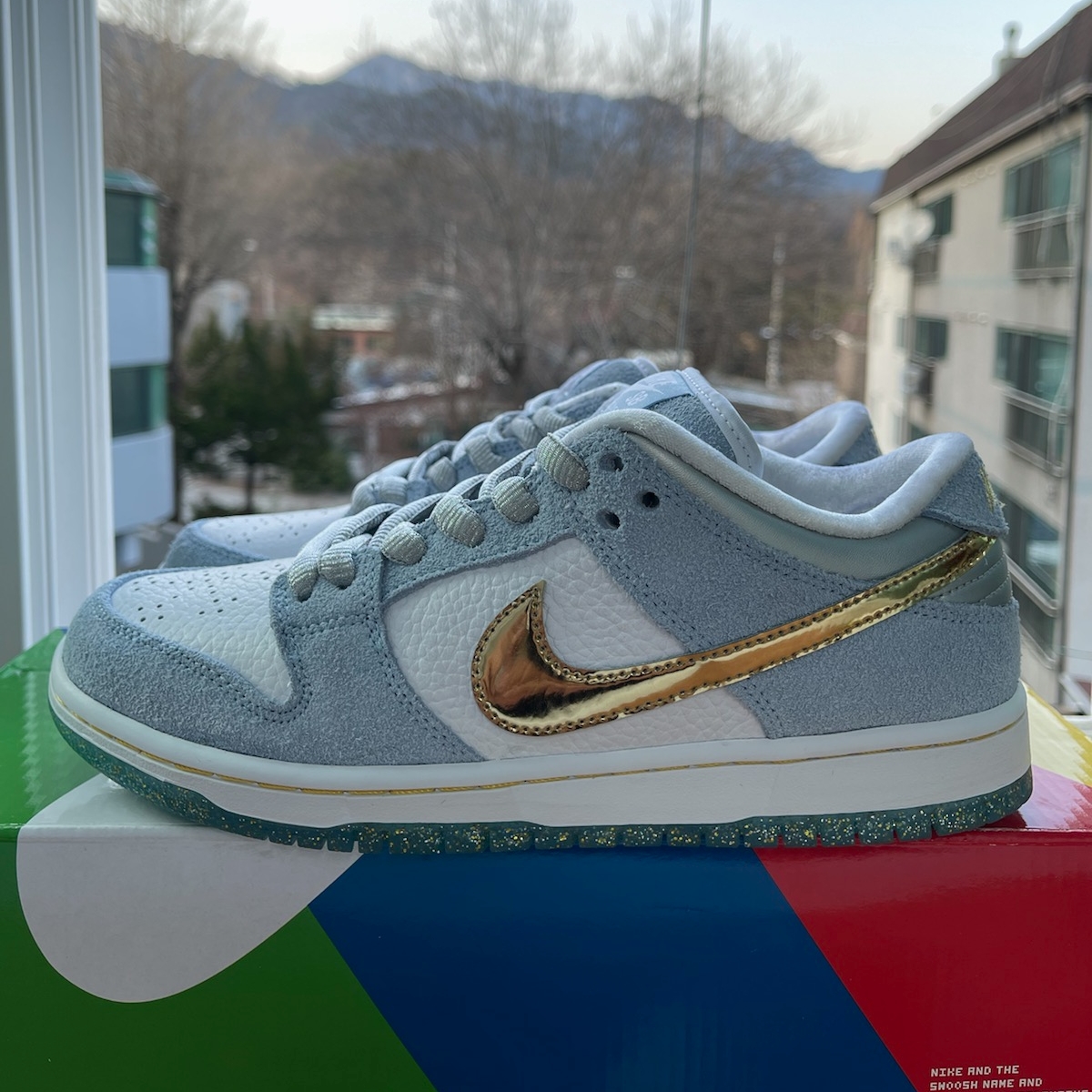 Nike x Sean Cliver SB Dunk Low Holiday Special 착용 스타일