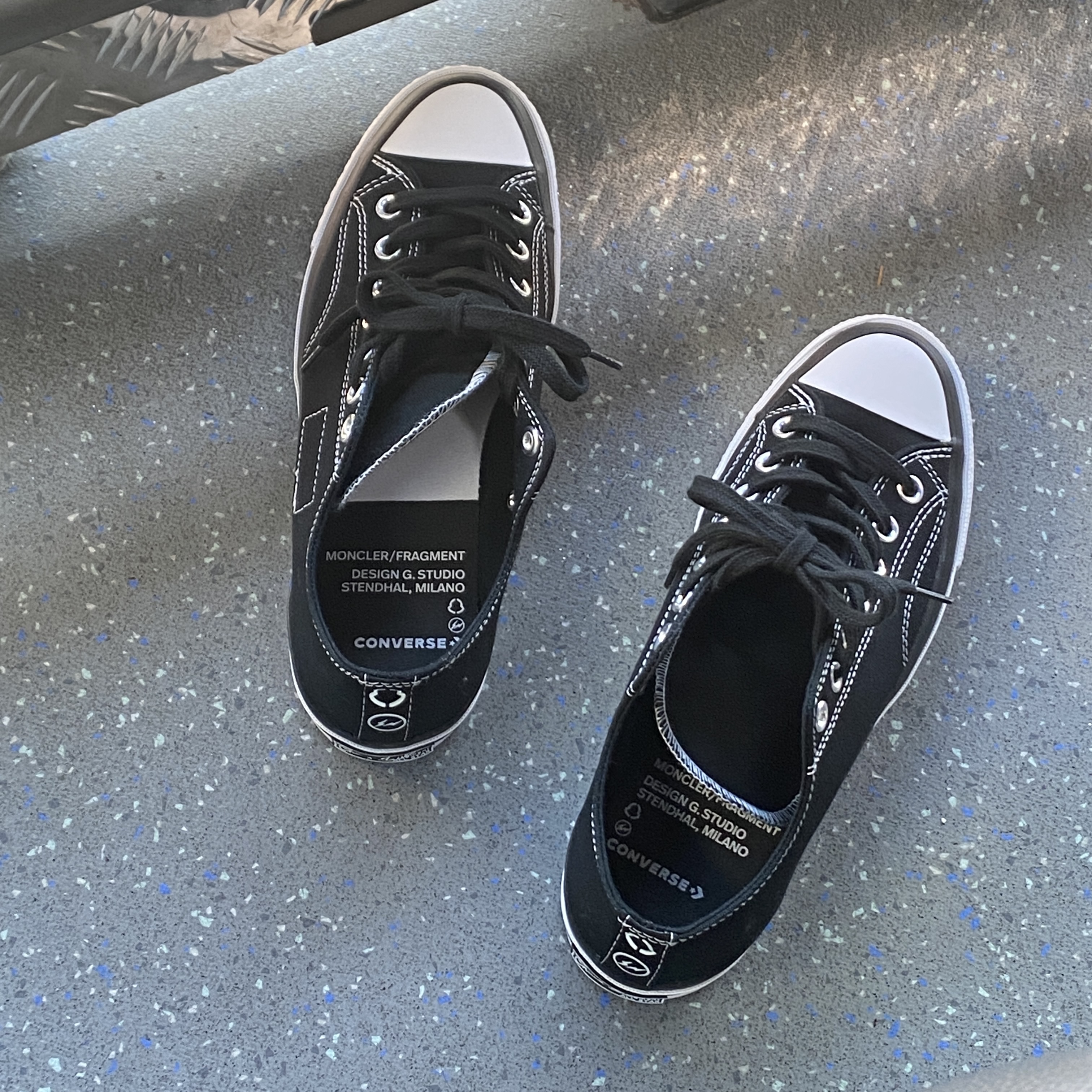 Converse x Moncler x Fragment Chuck 70 Ox Black 착용 스타일