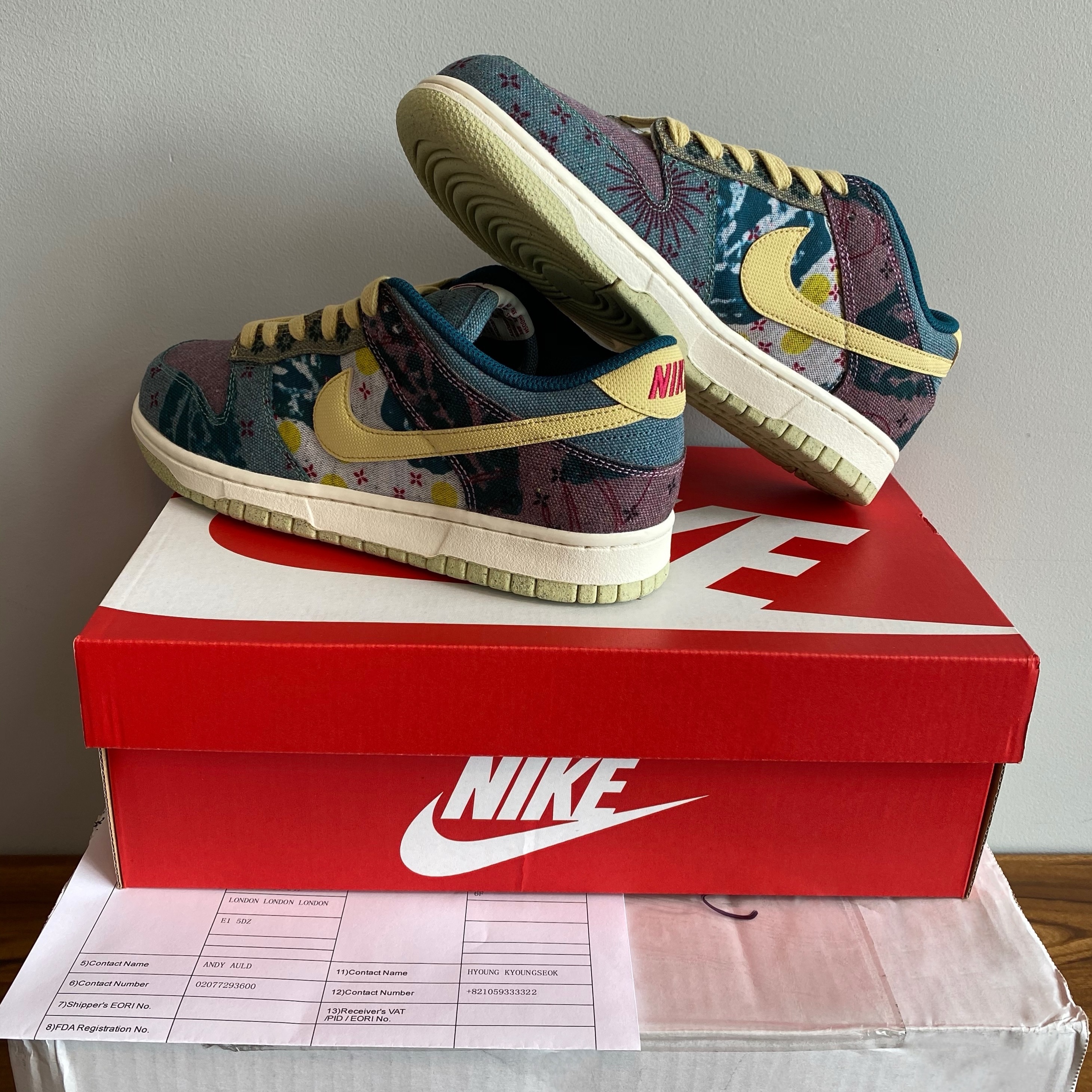 Nike Dunk Low SP Community Garden 착용 스타일
