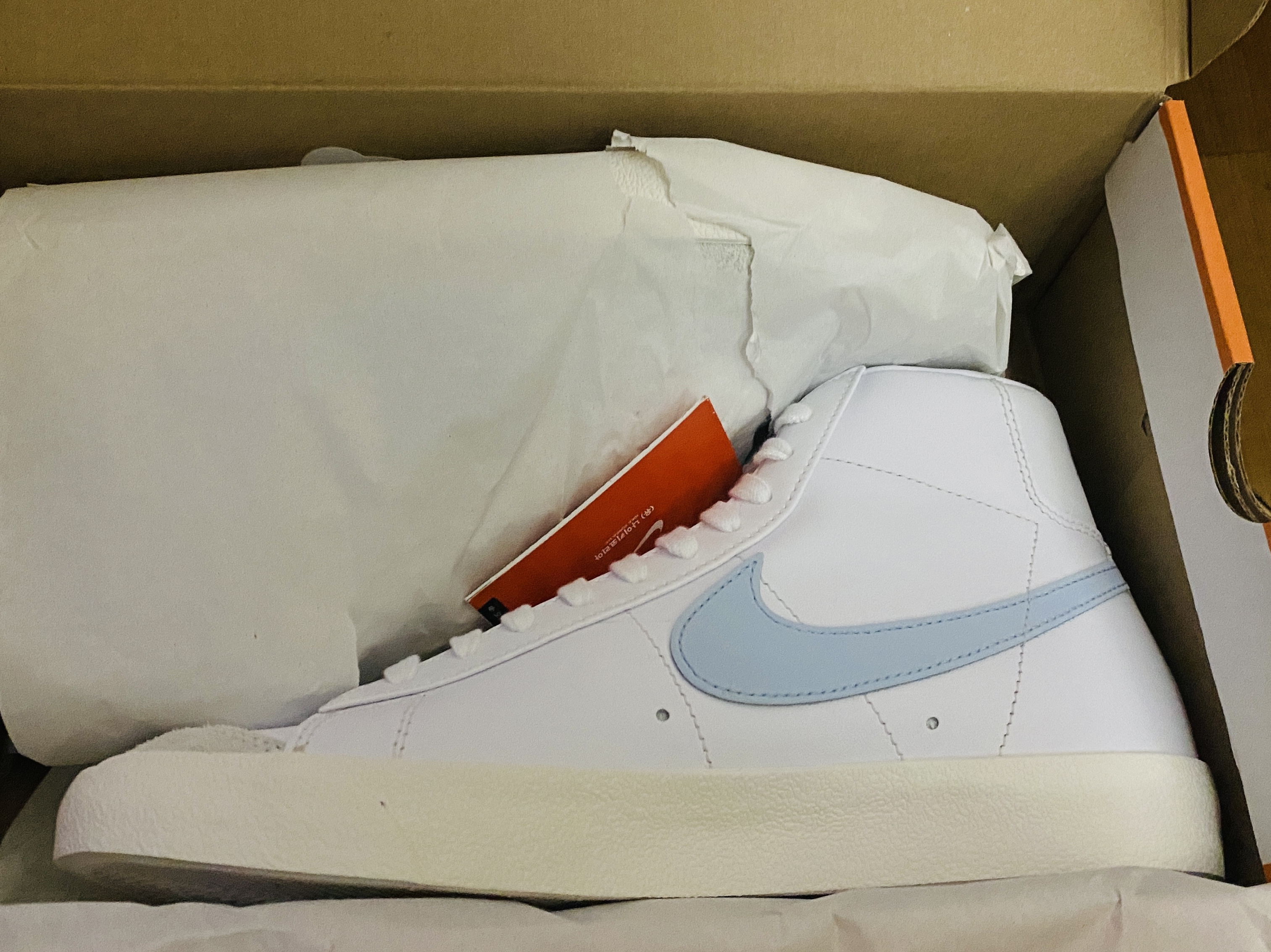 Nike Blazer Mid '77 Pacific Blue 착용 스타일