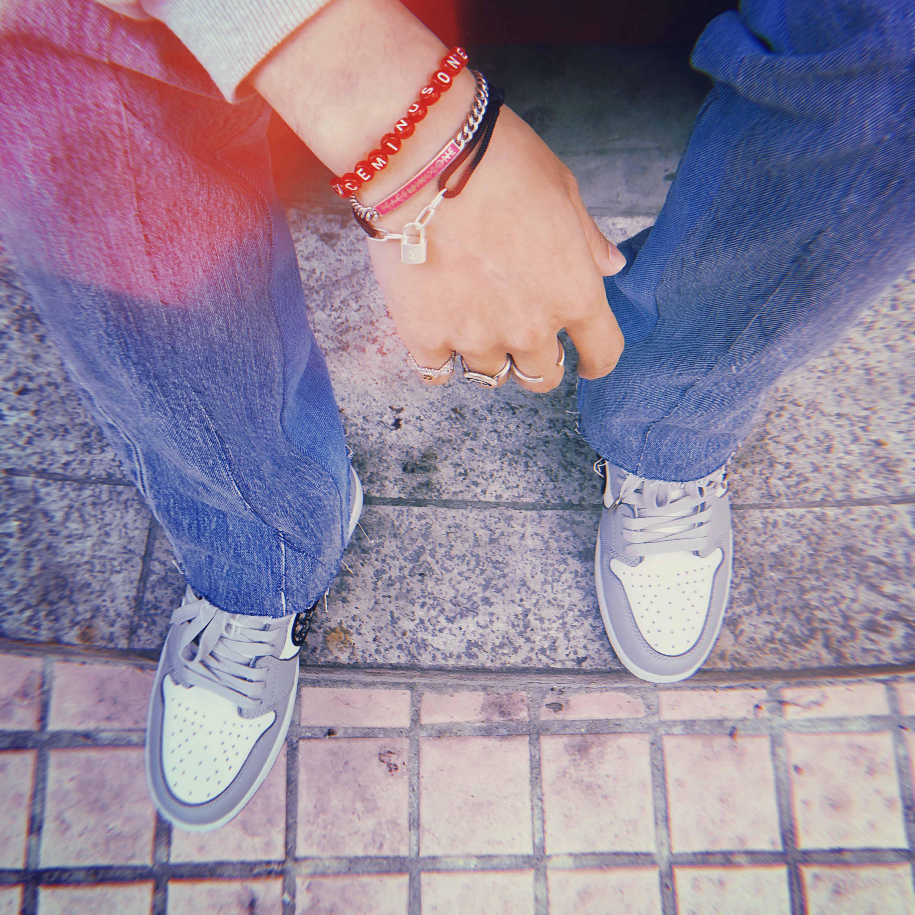 Jordan 1 x Dior High OG 착용 스타일