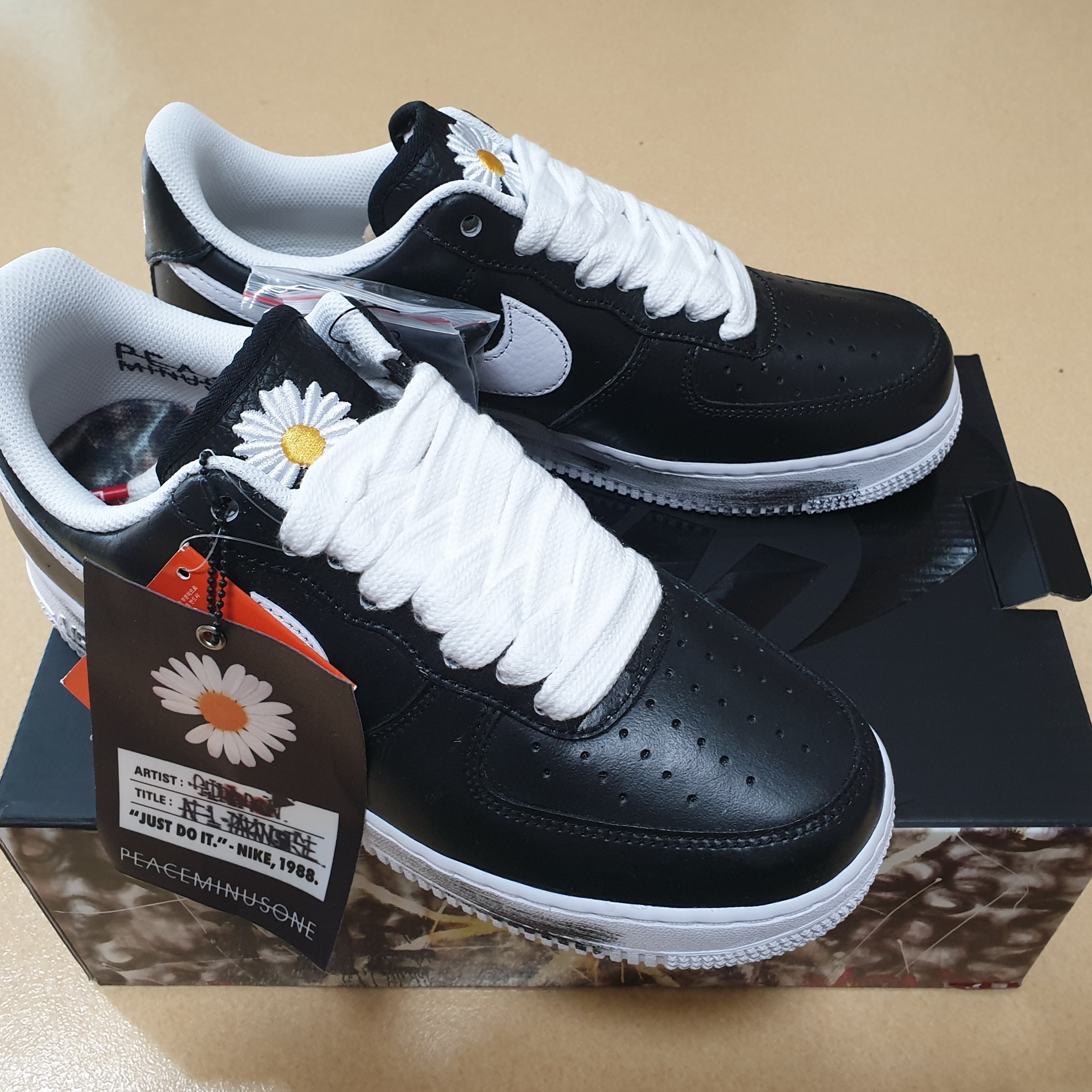 Nike x Peaceminusone Air Force 1 Low Para-Noise 착용 스타일 - 3