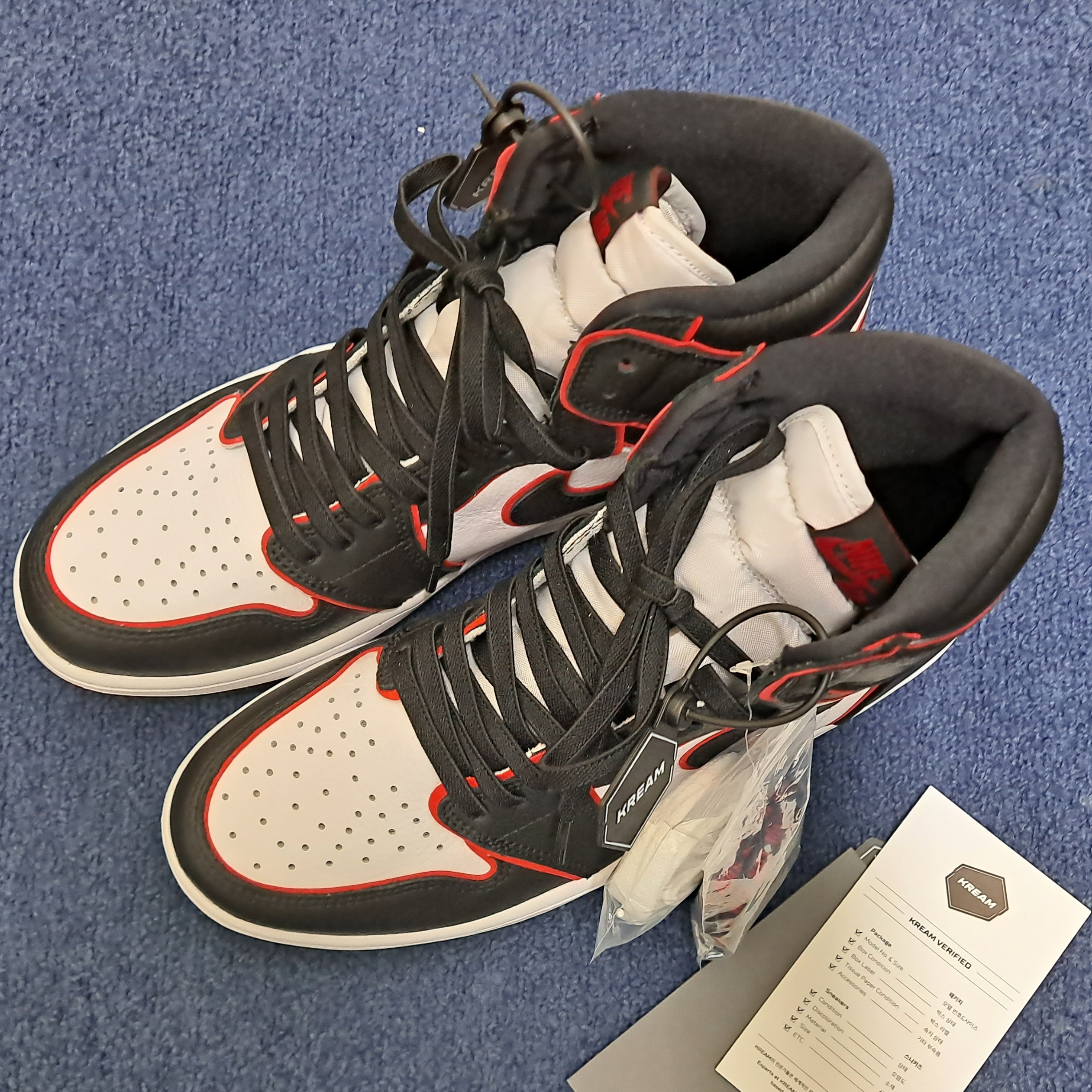 Jordan 1 Retro High OG Bloodline 착용 스타일
