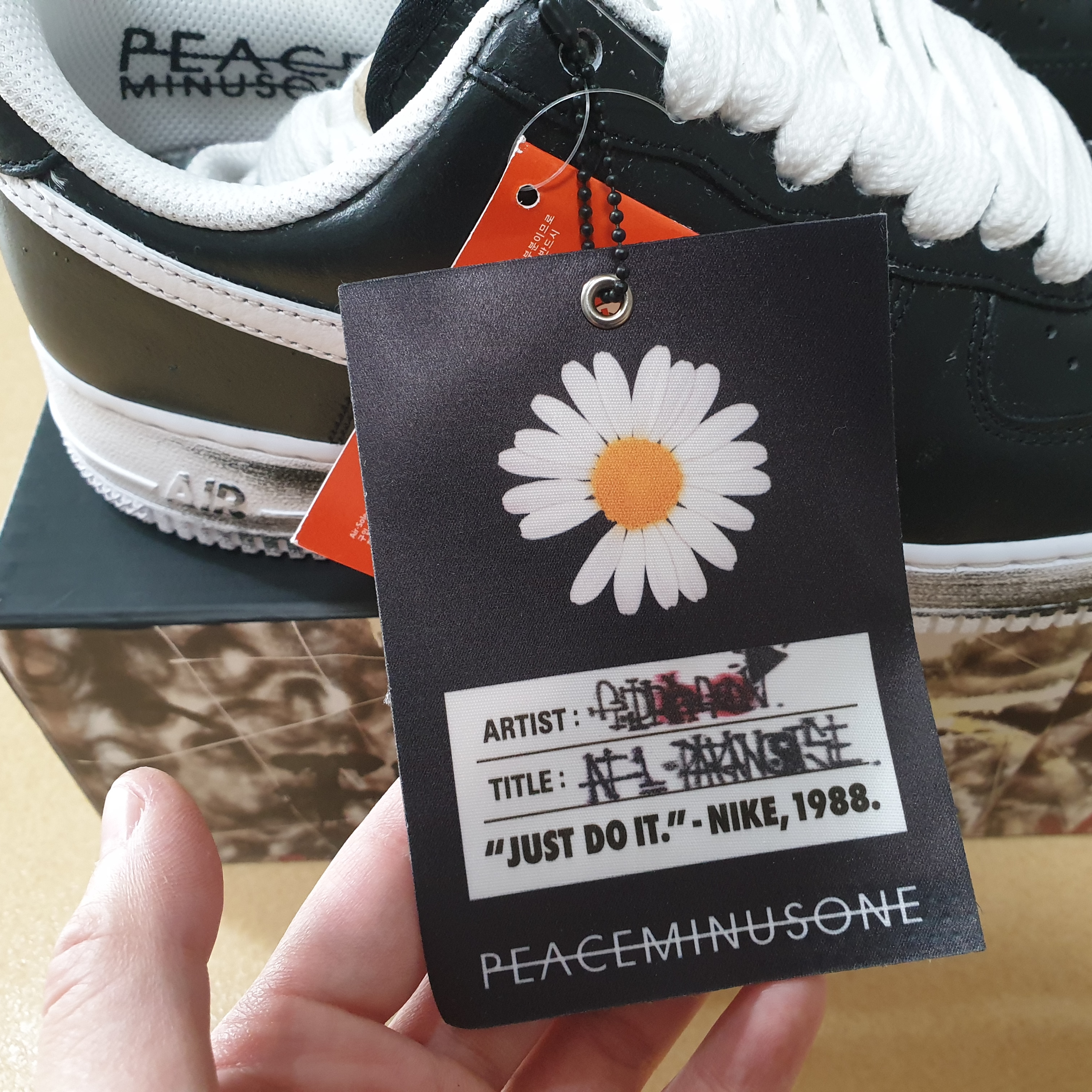 Nike x Peaceminusone Air Force 1 Low Para-Noise 착용 스타일 - 2