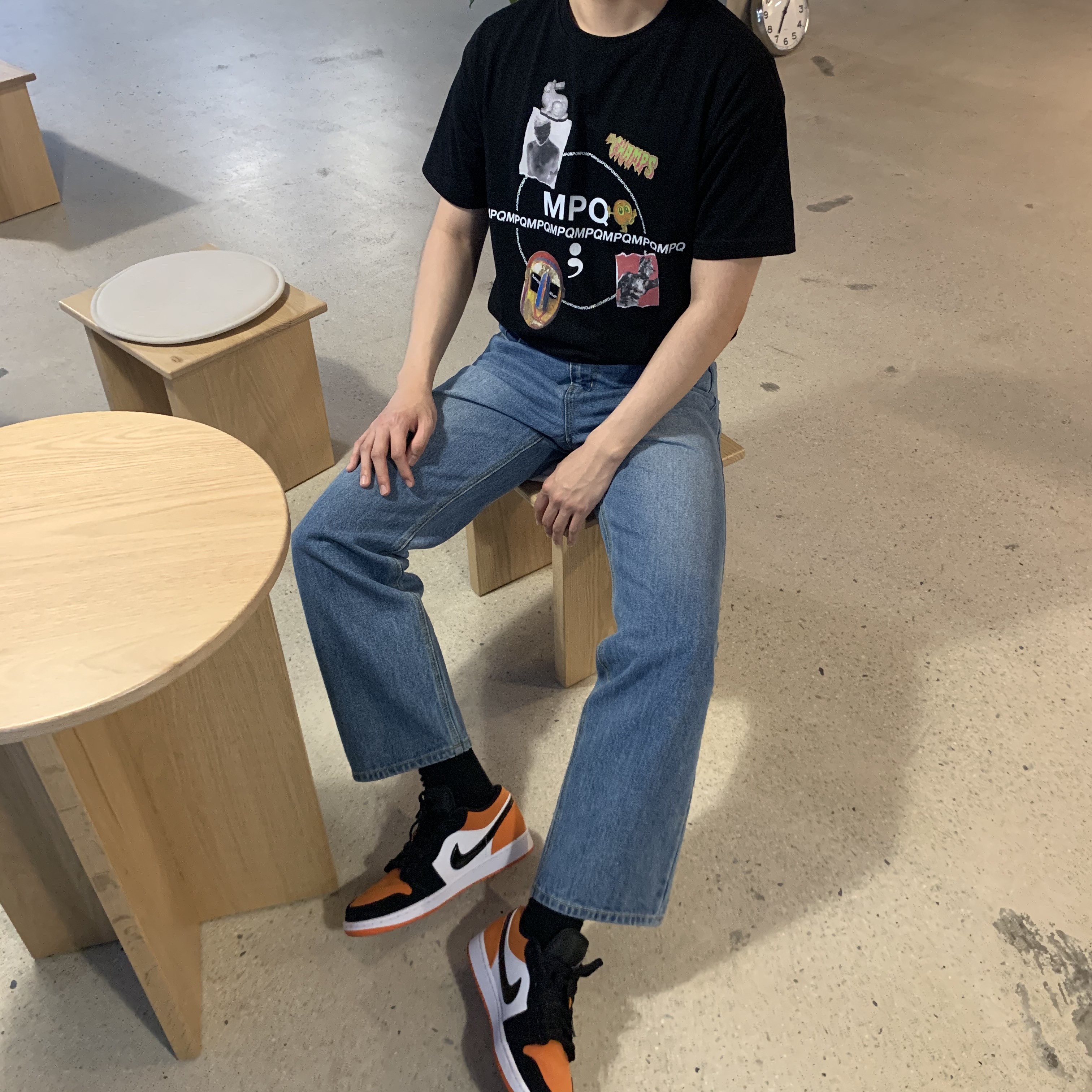 Jordan 1 Low Shattered Backboard 착용 스타일