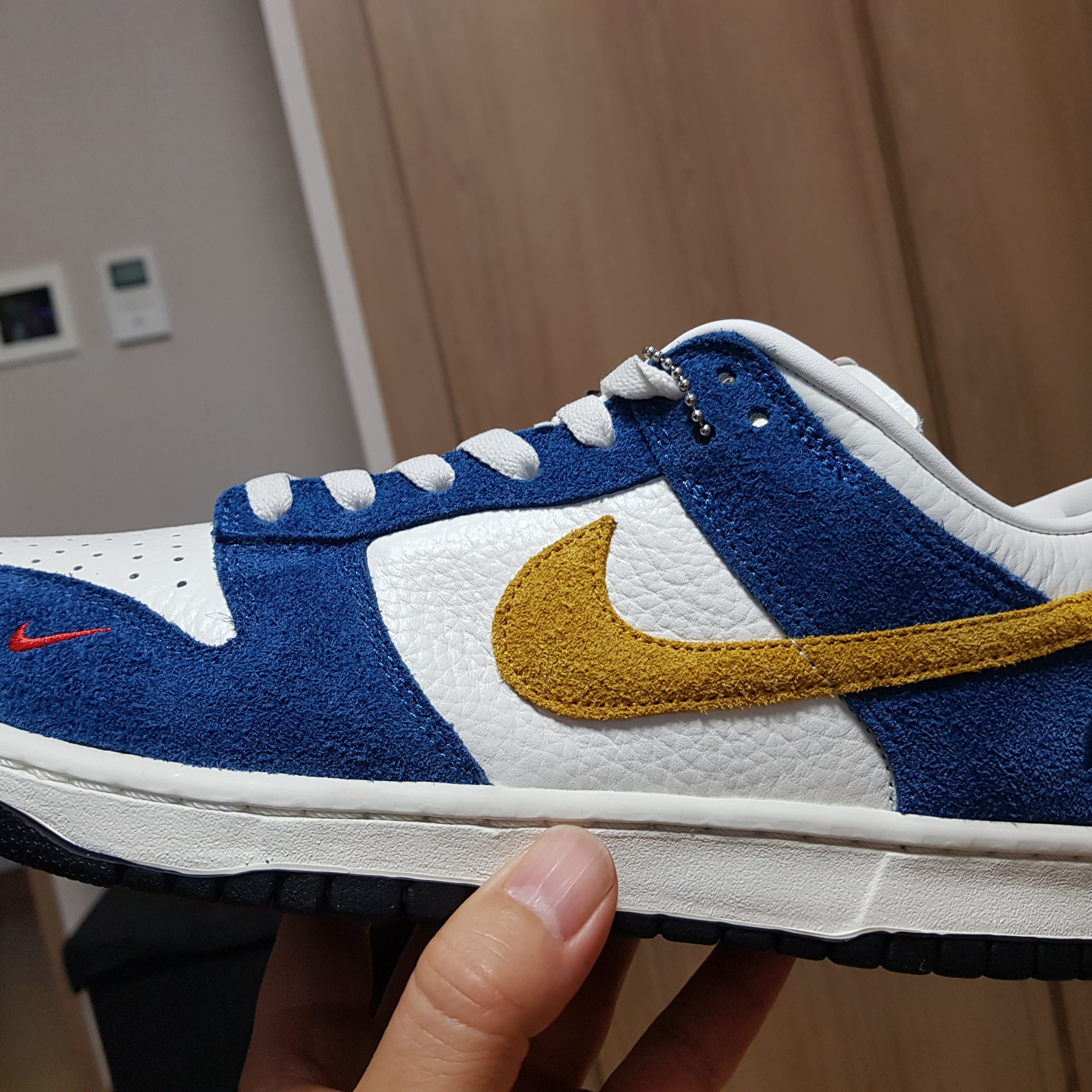 Nike x Kasina Dunk Low 80's Bus 착용 스타일