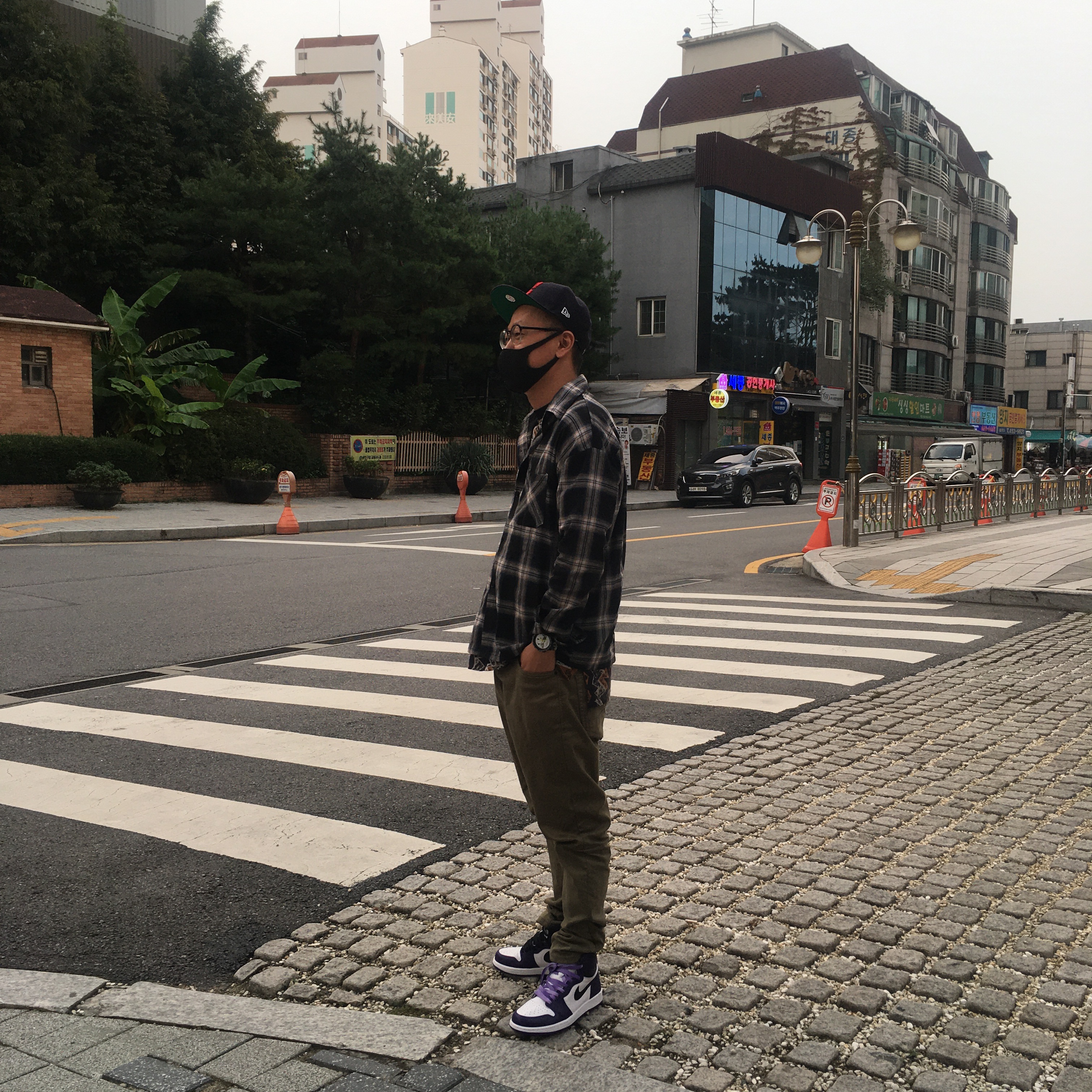 Jordan 1 Retro High OG Court Purple 2020 착용 스타일