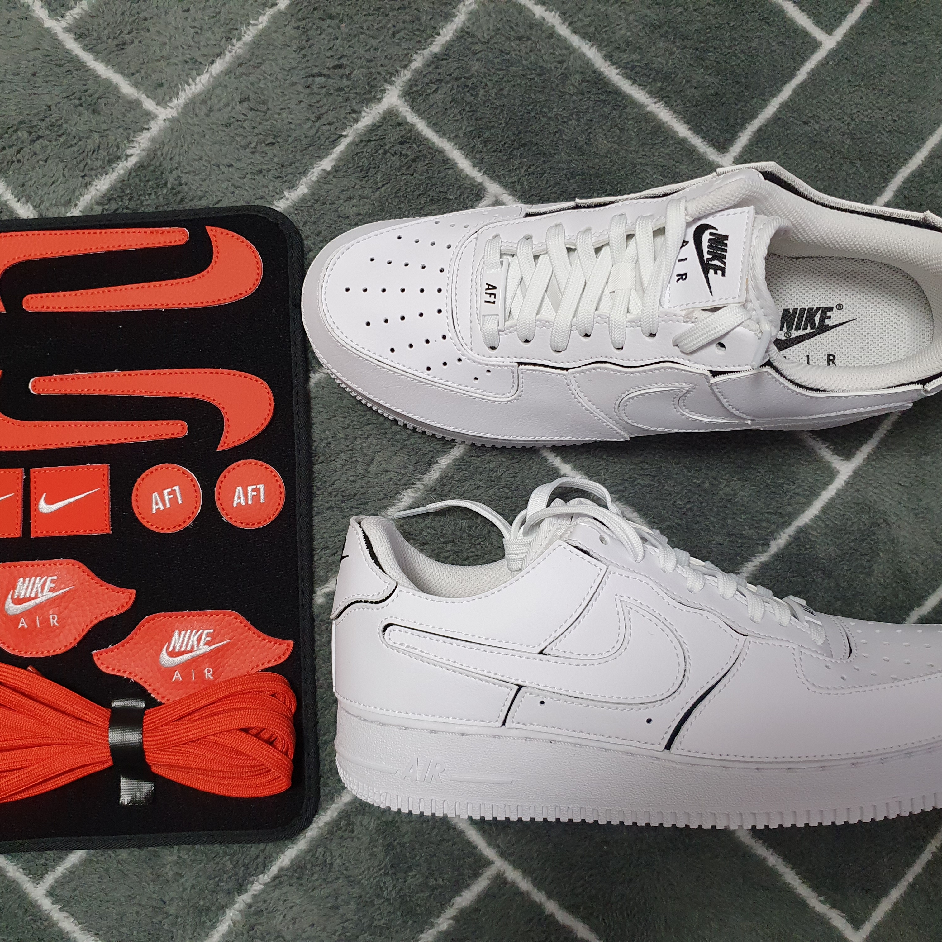 Nike Air Force 1/1 Cosmic Clay 착용 스타일 - 1