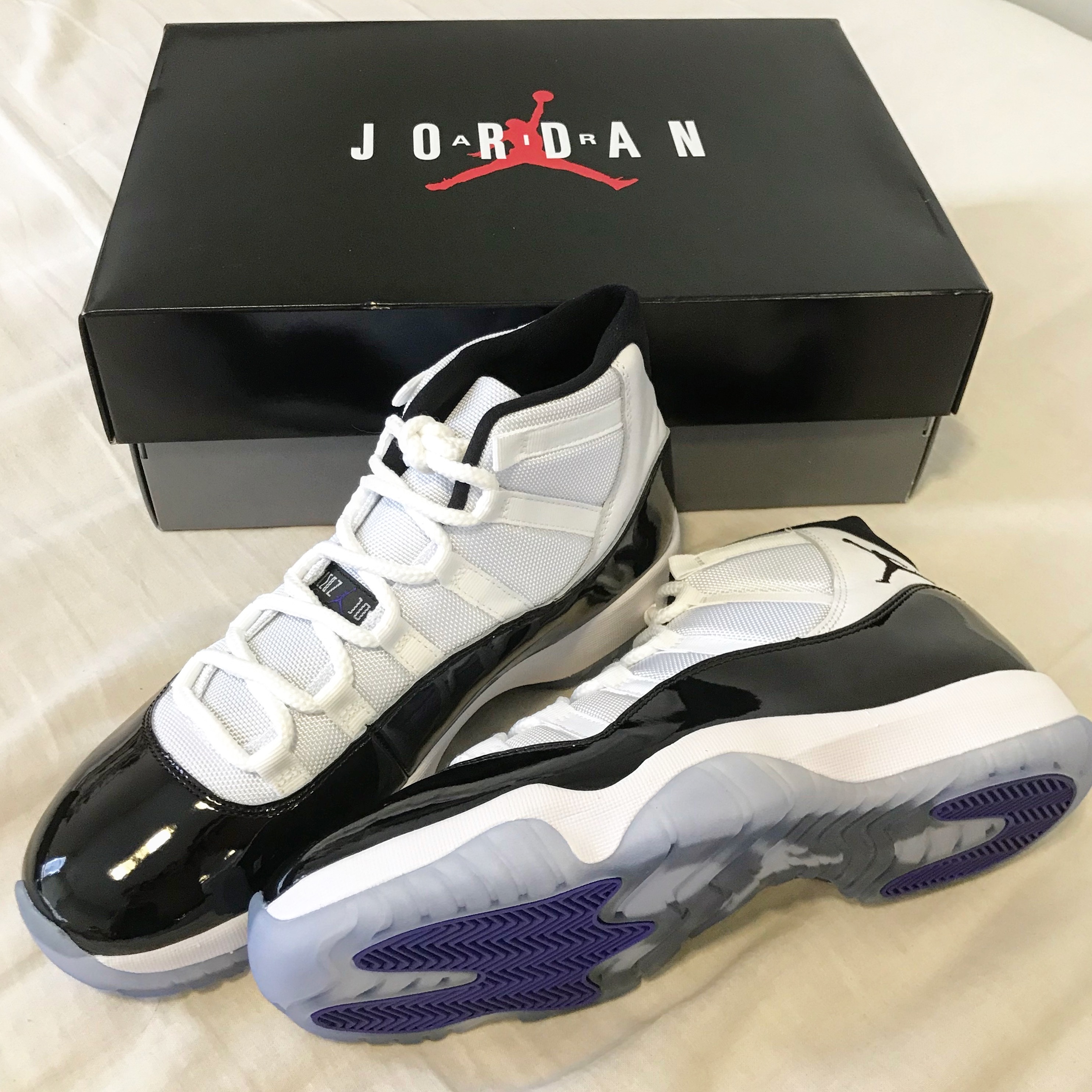 Jordan 11 Retro Concord 2018 착용 스타일
