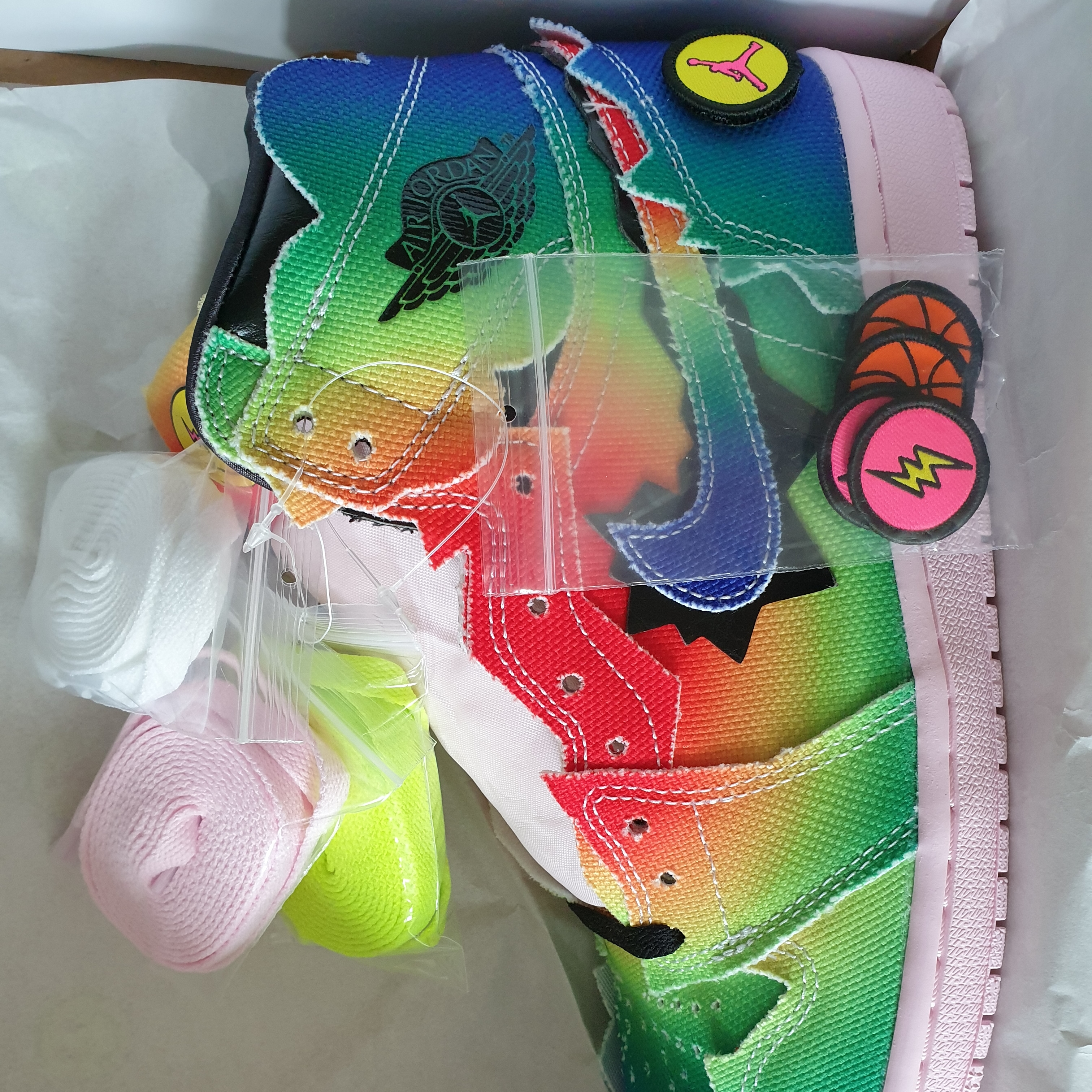 Jordan 1 x J Balvin Retro High OG 착용 스타일 - 4