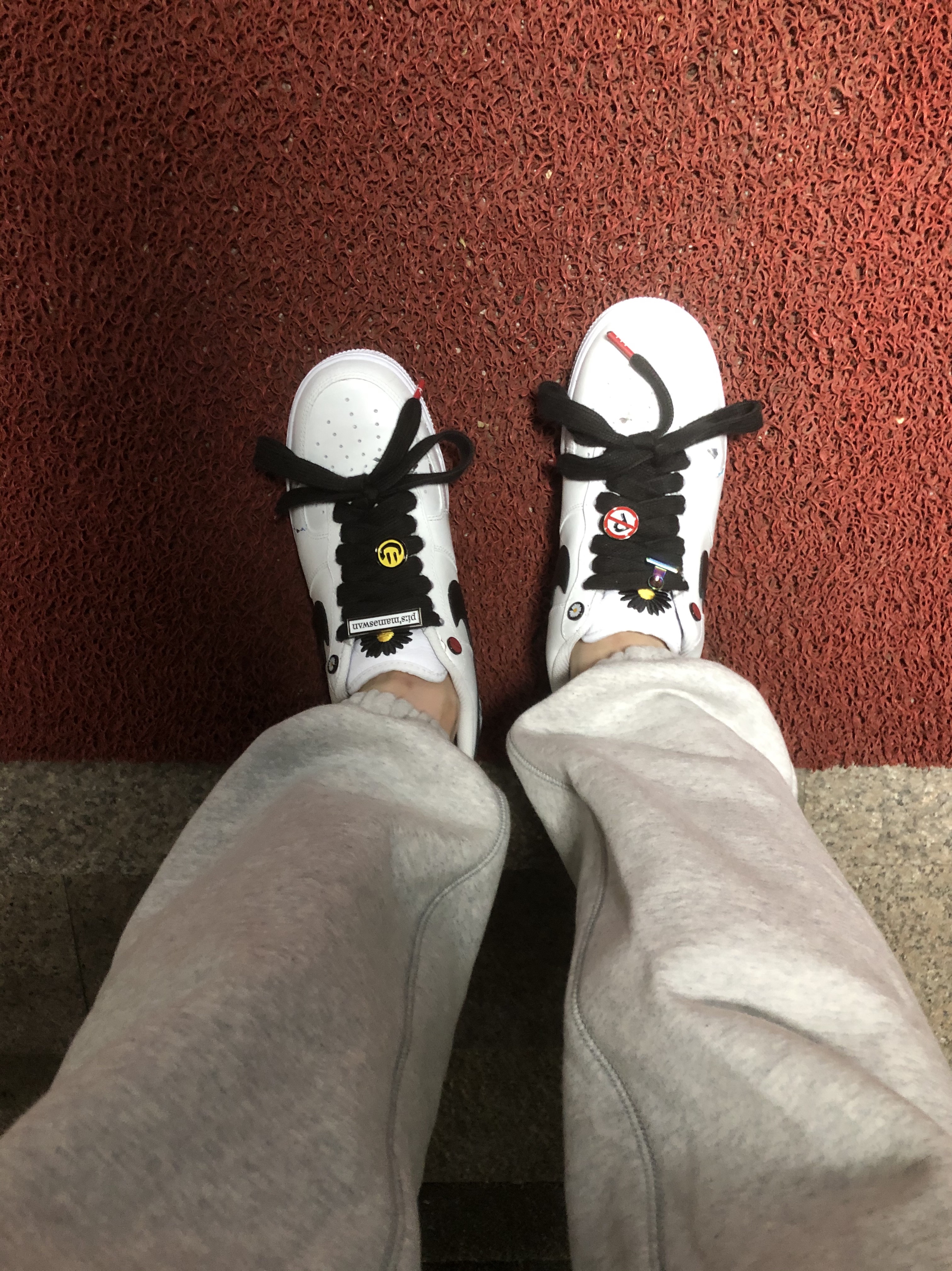 Nike x Peaceminusone Air Force 1 Low Para-Noise 2.0 착용 스타일 - 2