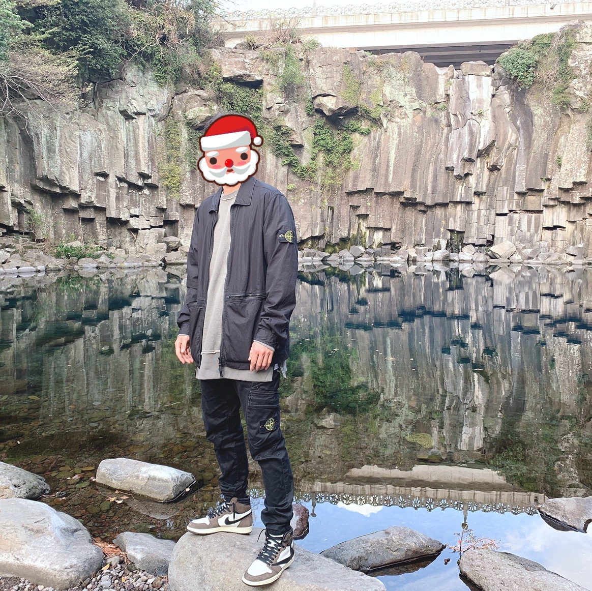 Jordan 1 x Travis Scott Retro High OG SP Mocha 착용 스타일