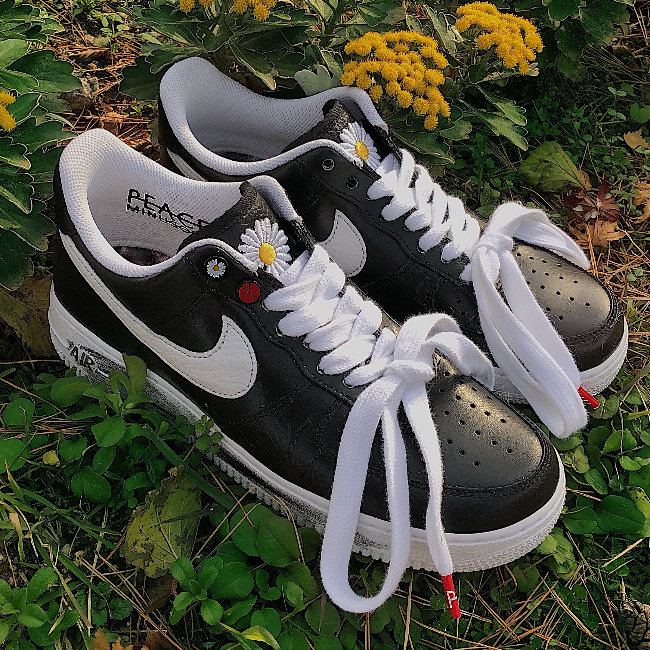Nike x Peaceminusone Air Force 1 Low Para-Noise 착용 스타일 - 1