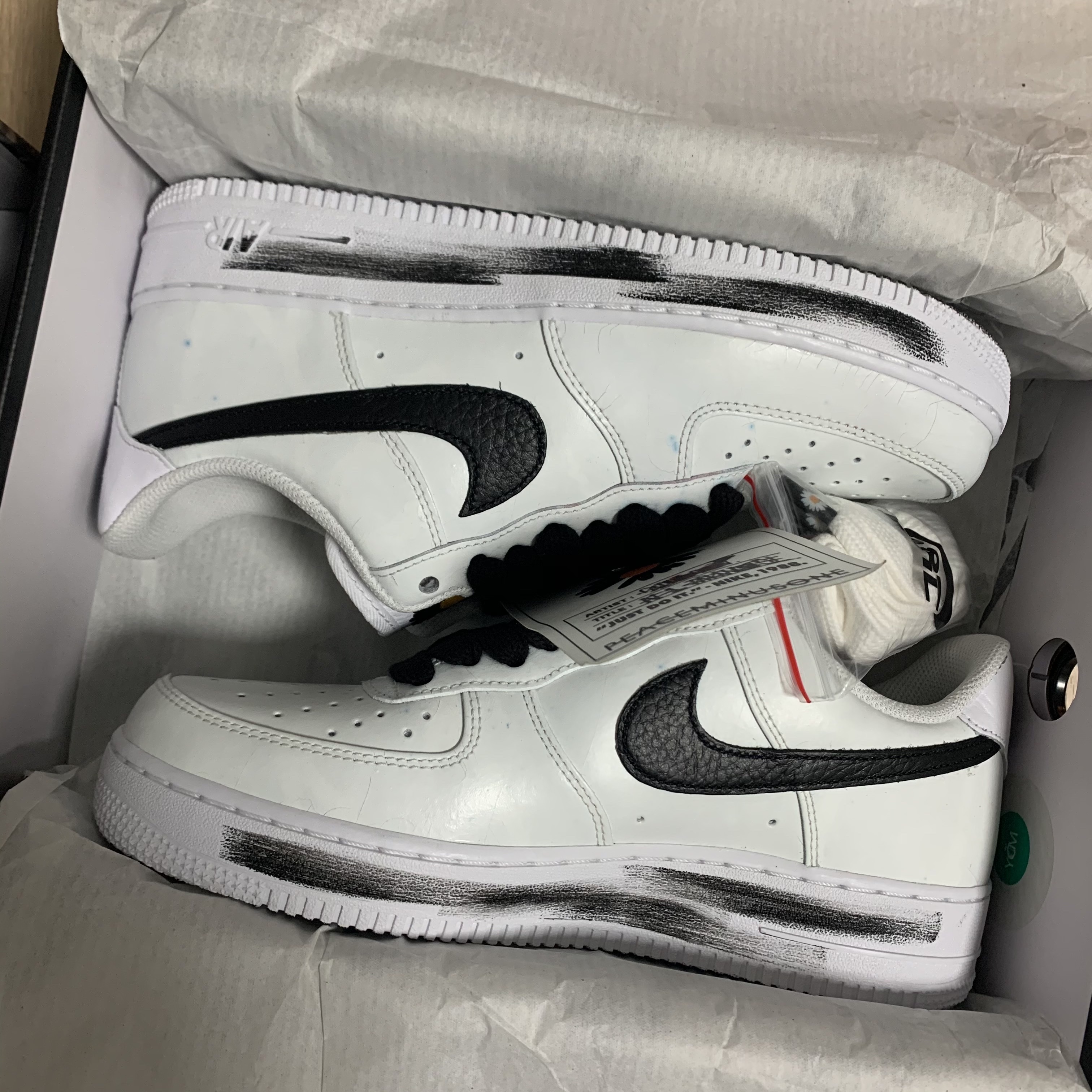 Nike x Peaceminusone Air Force 1 Low Para-Noise 2.0 착용 스타일 - 1